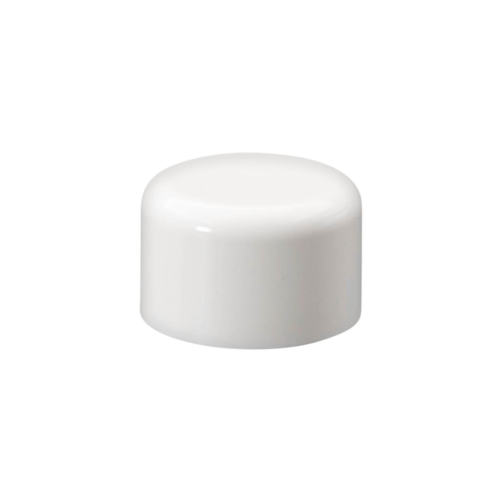 Bouchon à vis pour flacon rond avec insert de seringue, plastique PE, blanc, pour ouverture : DIN 18 Bouchon à vis pour flacon rond avec insert de seringue, plastique PE, blanc, pour ouverture : DIN 18