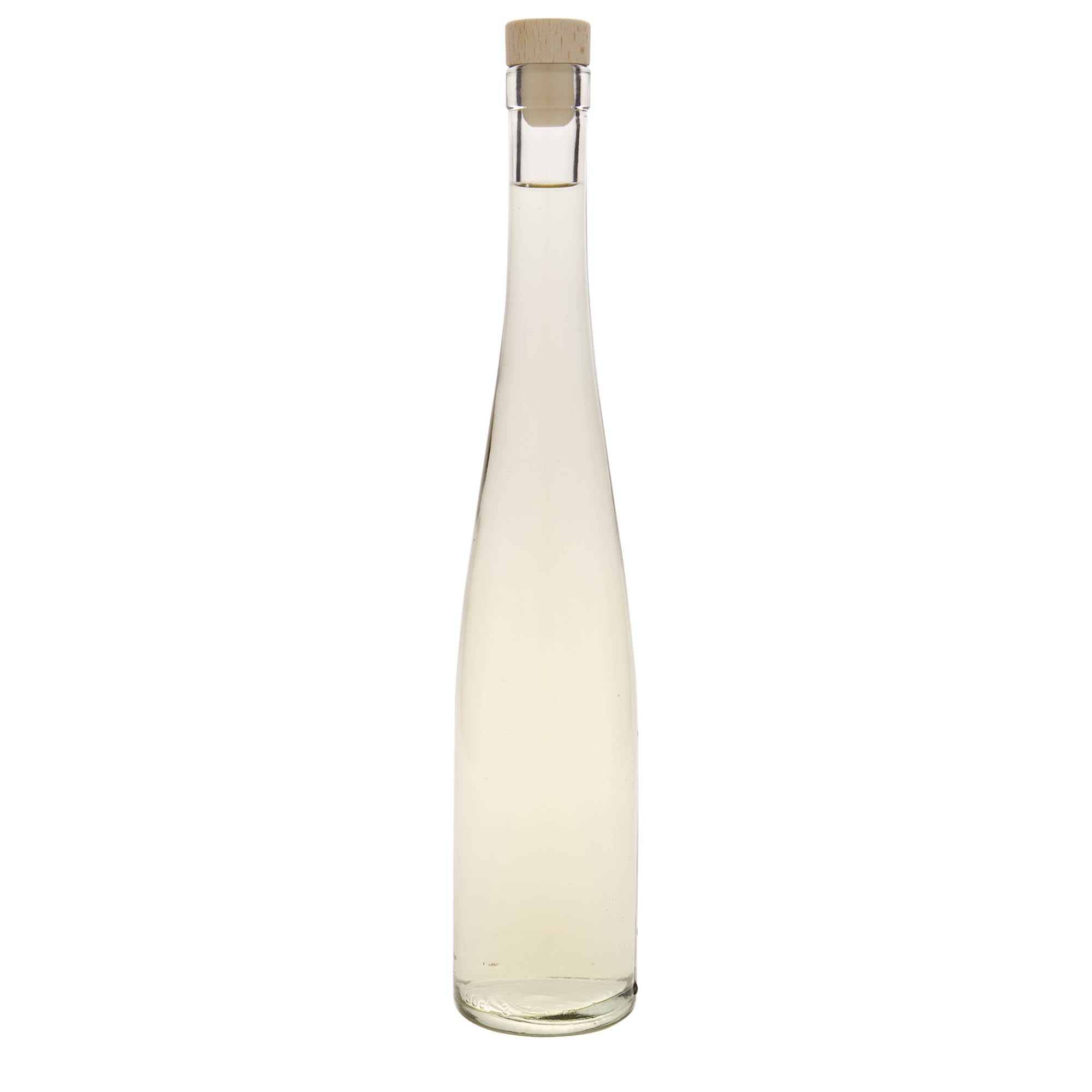 Bouteille en verre de 500 ml « Weinschlegel », ouverture : bouchon en liège Bouteille en verre de 500 ml « Weinschlegel », ouverture : bouchon en liège