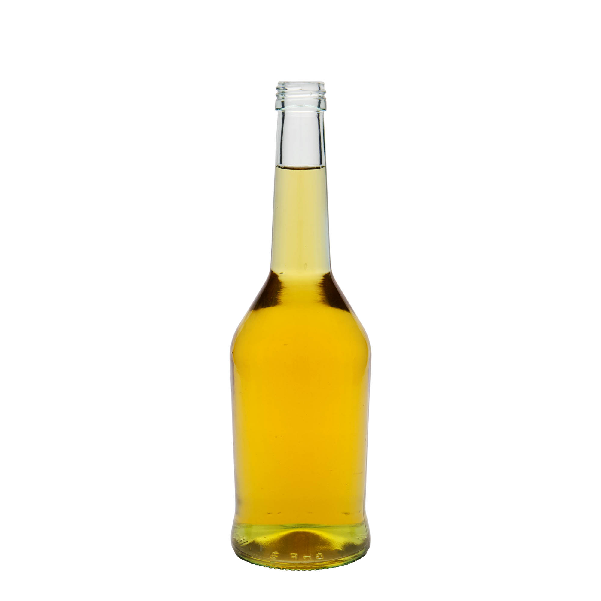 Bouteille en verre de 500 ml pour spiritueux, ouverture : PP 28 Bouteille en verre de 500 ml pour spiritueux, ouverture : PP 28