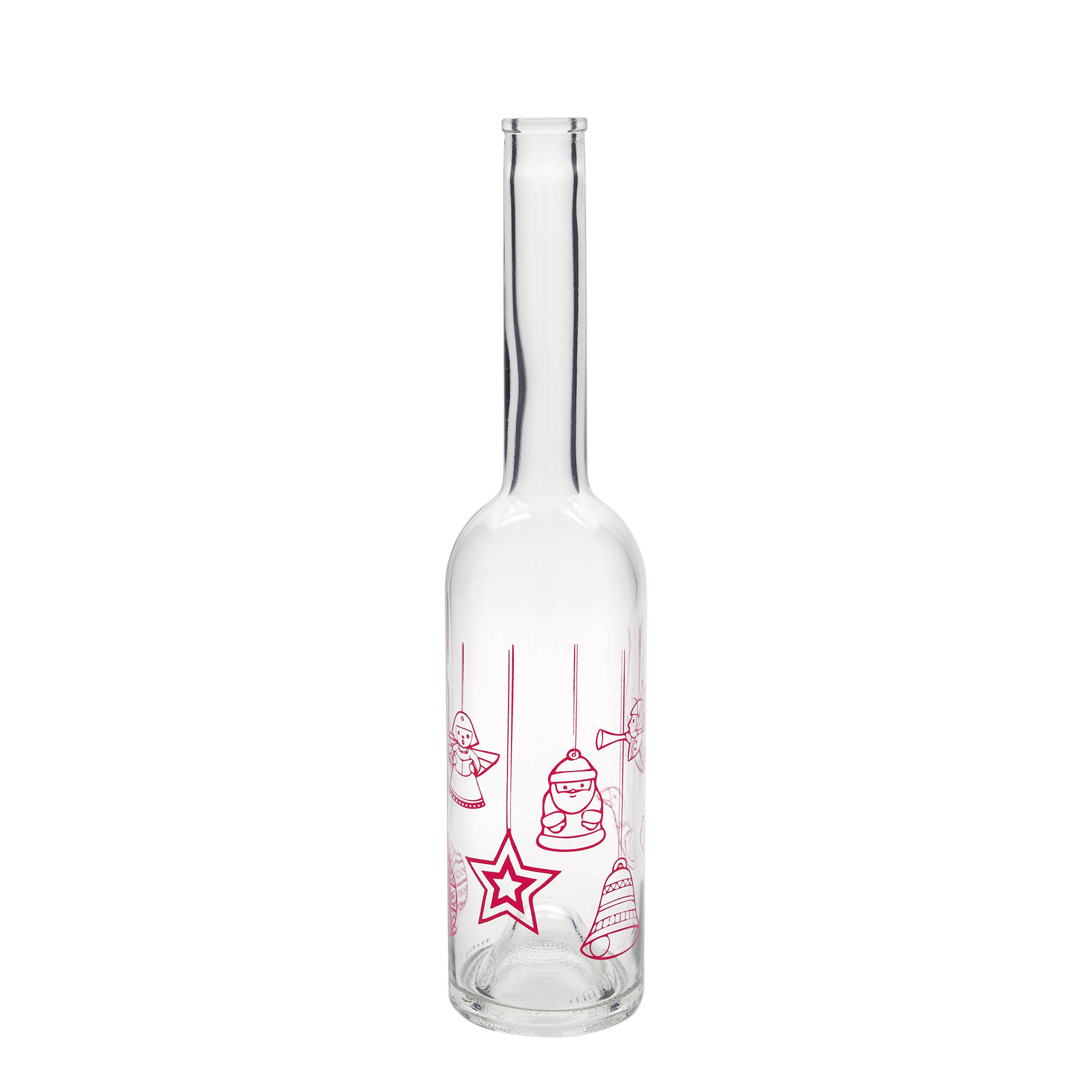 Bouteille en verre 500 ml 'Opera', motif : étoiles, ouverture : bouchon en liège Bouteille en verre 500 ml 'Opera', motif : étoiles, ouverture : bouchon en liège