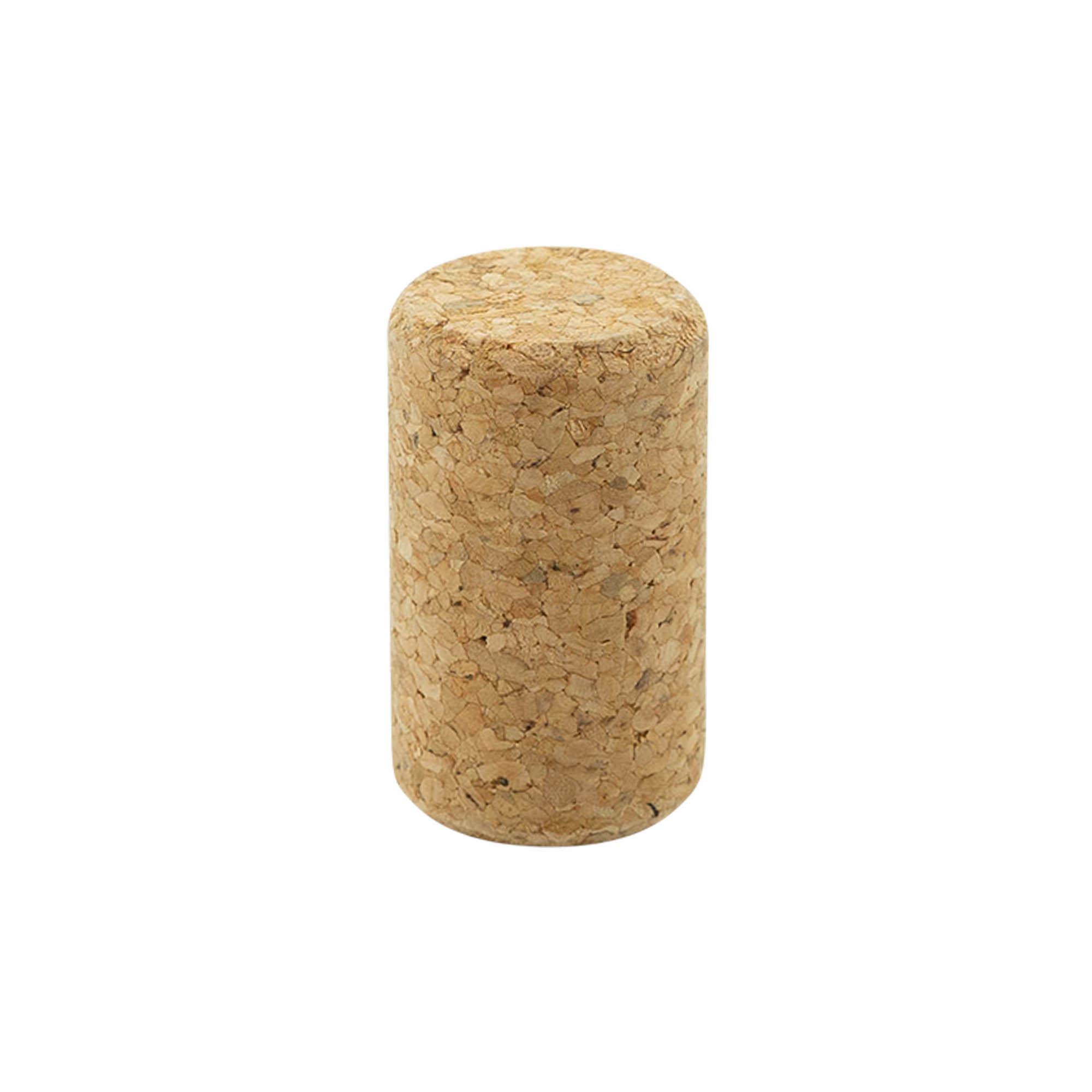 Bouchon de vin 22,5 mm, bouchon pressé, beige, pour ouverture : liège