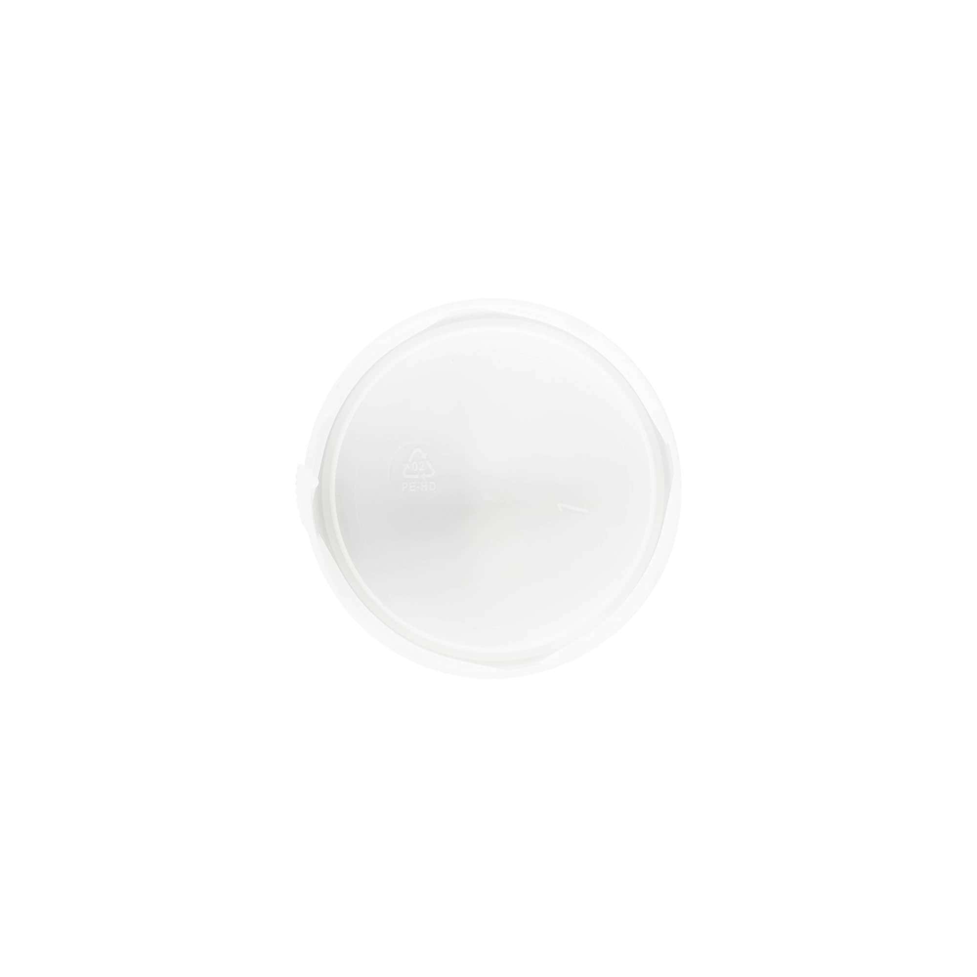 Bouchon à vis 'Securilock' 61,9 mm, plastique PP, blanc
