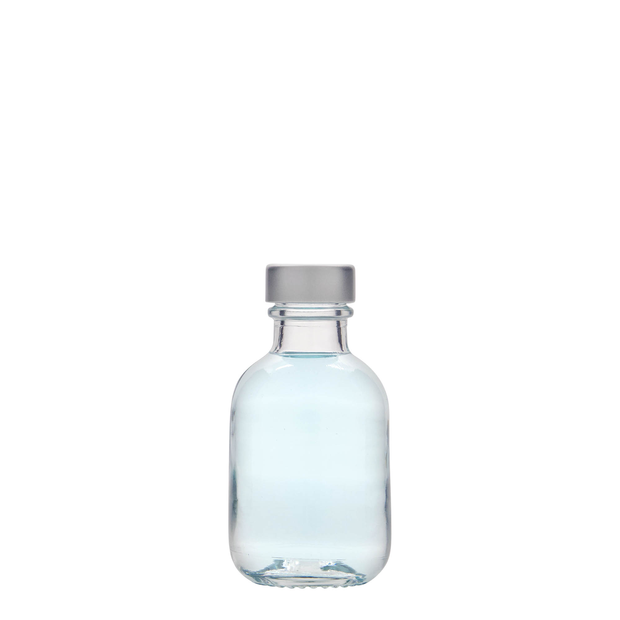 Flacon en verre de 50 ml « Lotto », ouverture : GPI 22