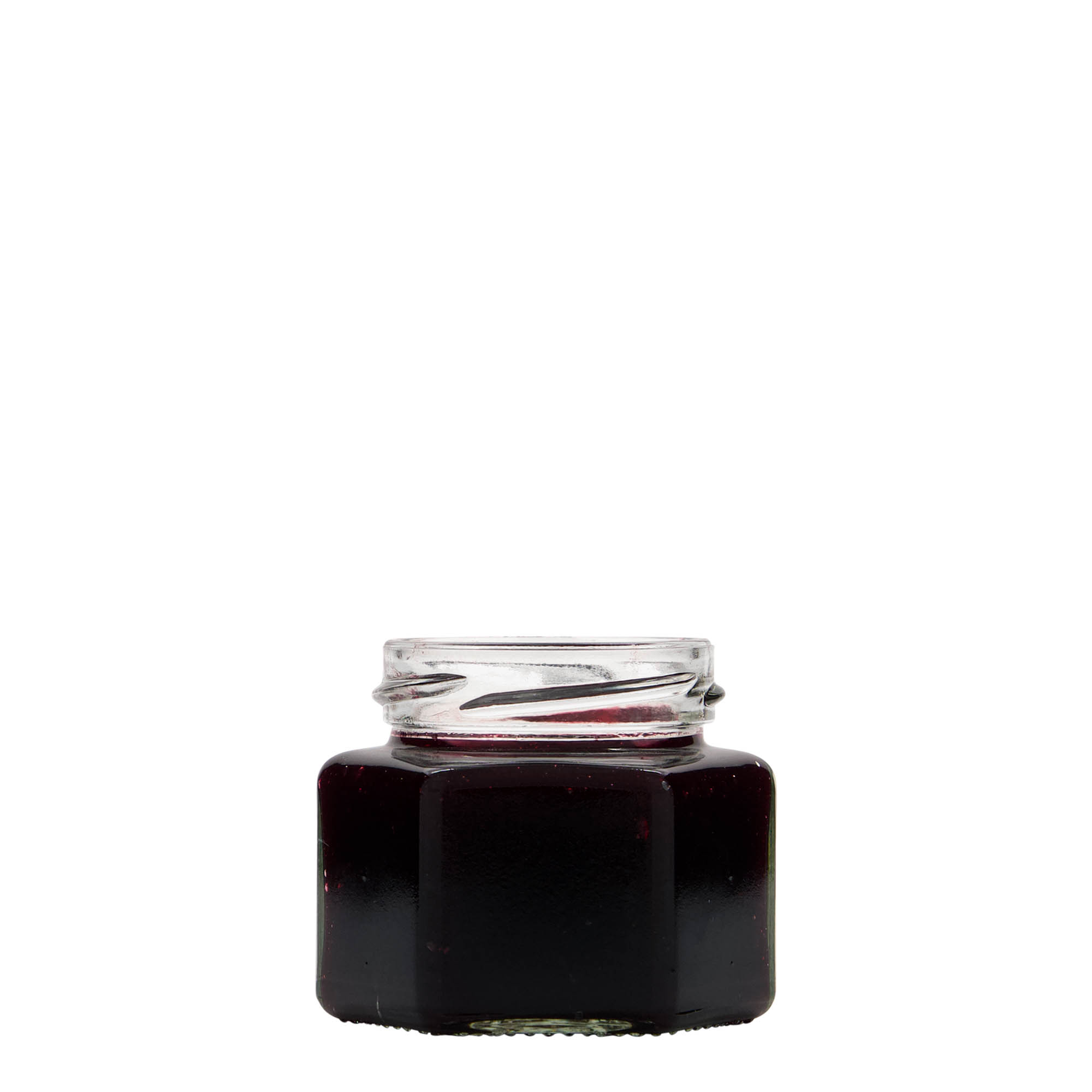 106 ml flacon hexagonal, ouverture : Twist-Off (TO 53)