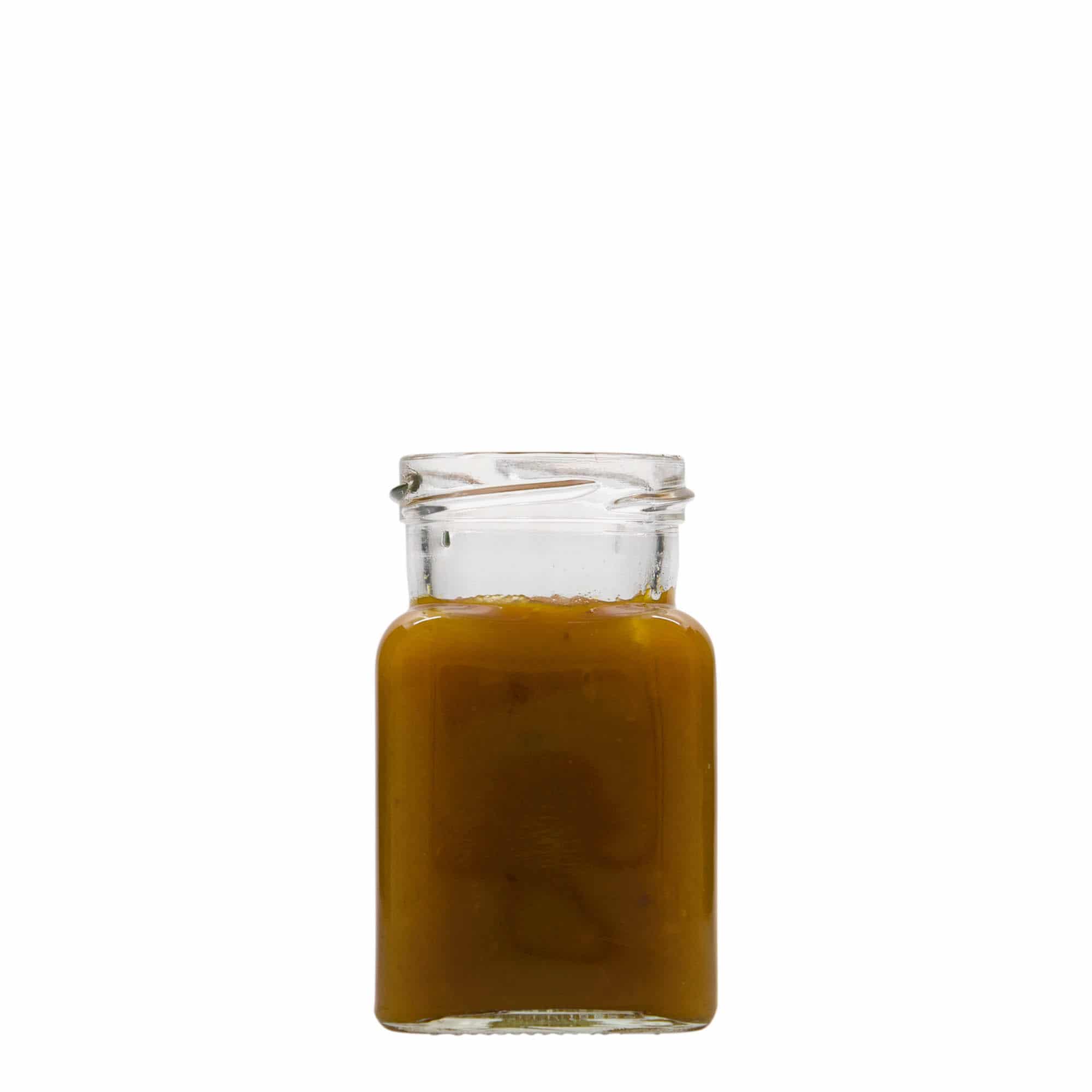 150 ml verre carré, ouverture : Twist-Off (TO 53)