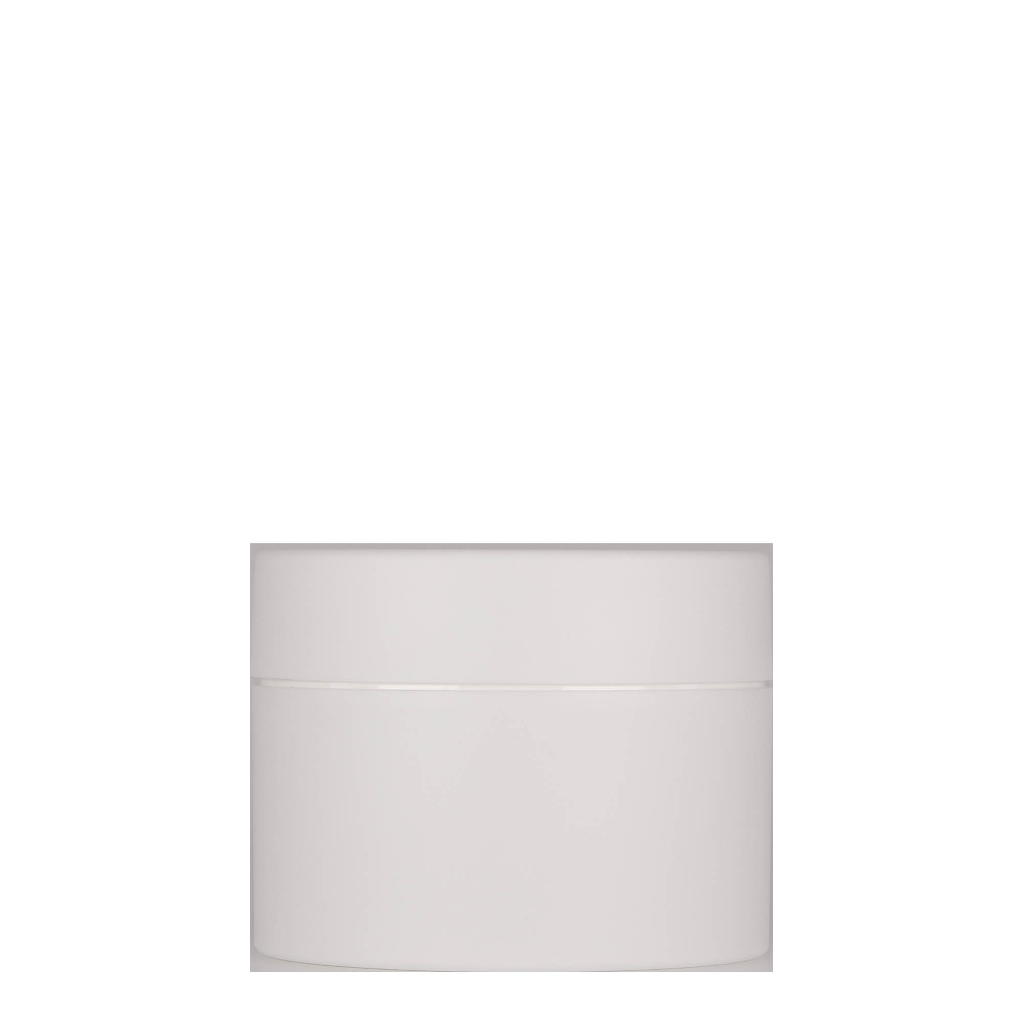 Boîte en plastique 200 ml 'Antonella', PP, blanche, bouchage: Bougage à vis
