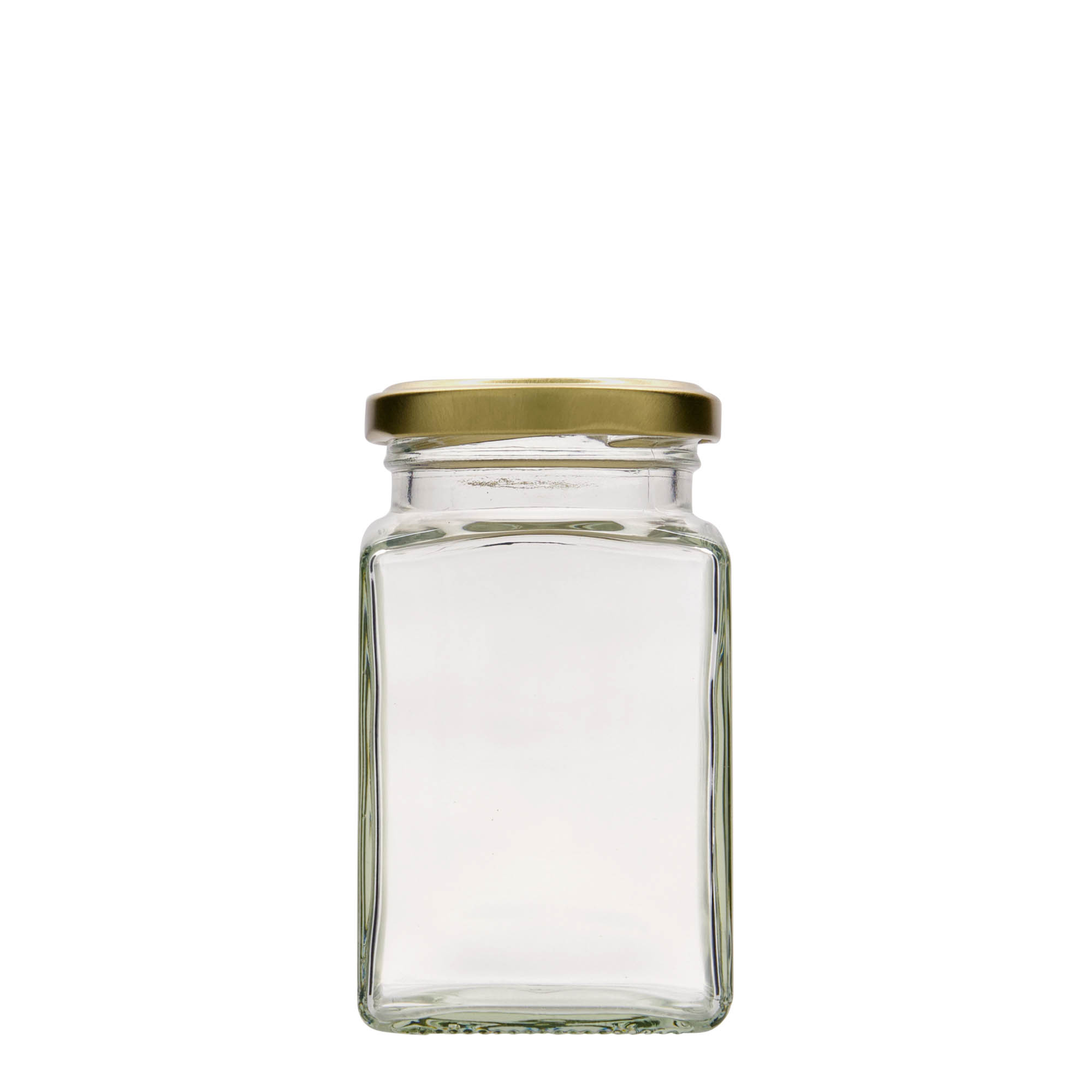 260 ml en verre carré, ouverture : Twist-Off (TO 58)