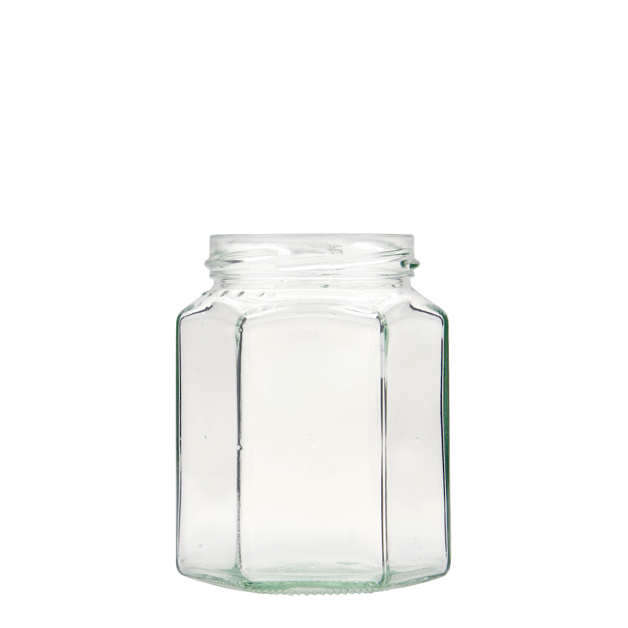 288 ml bocal hexagonal, ouverture : Twist-Off (TO 63) 288 ml bocal hexagonal, ouverture : Twist-Off (TO 63)