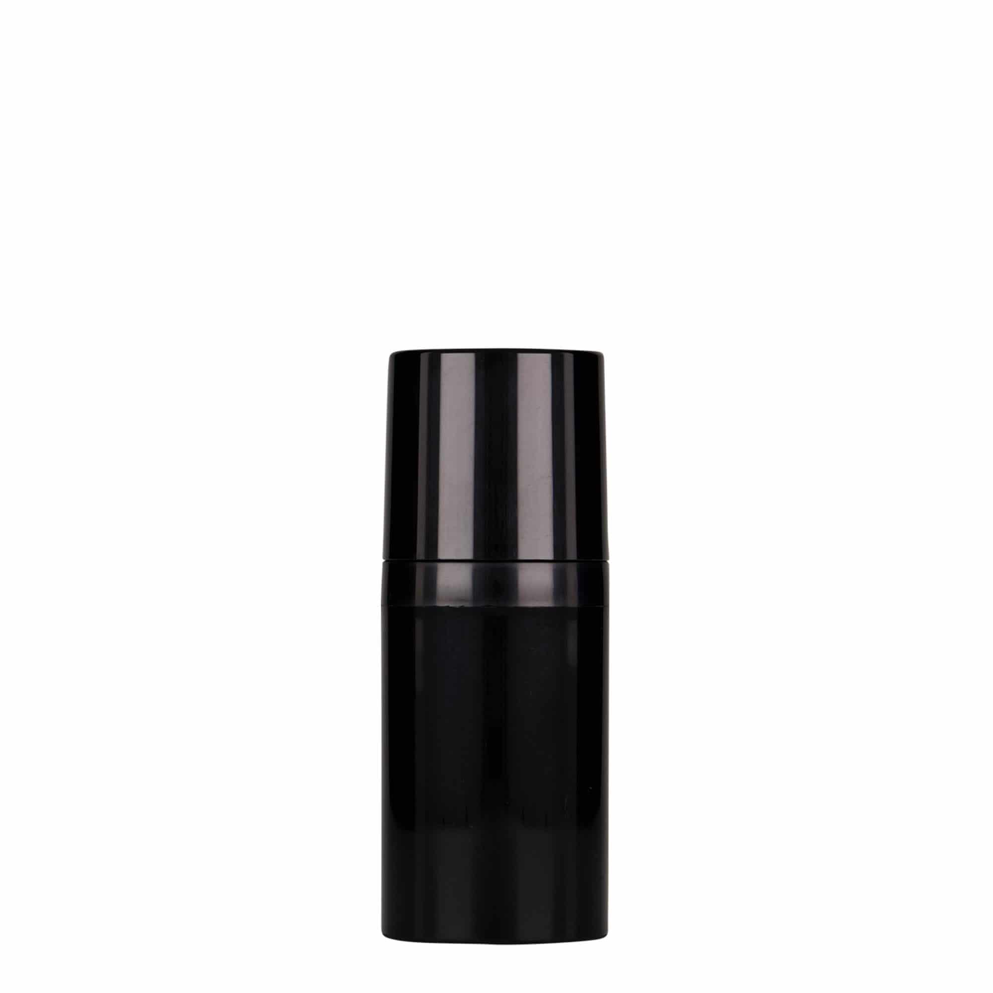 Distributeur airless 30 ml « Mezzo », plastique PP, noir