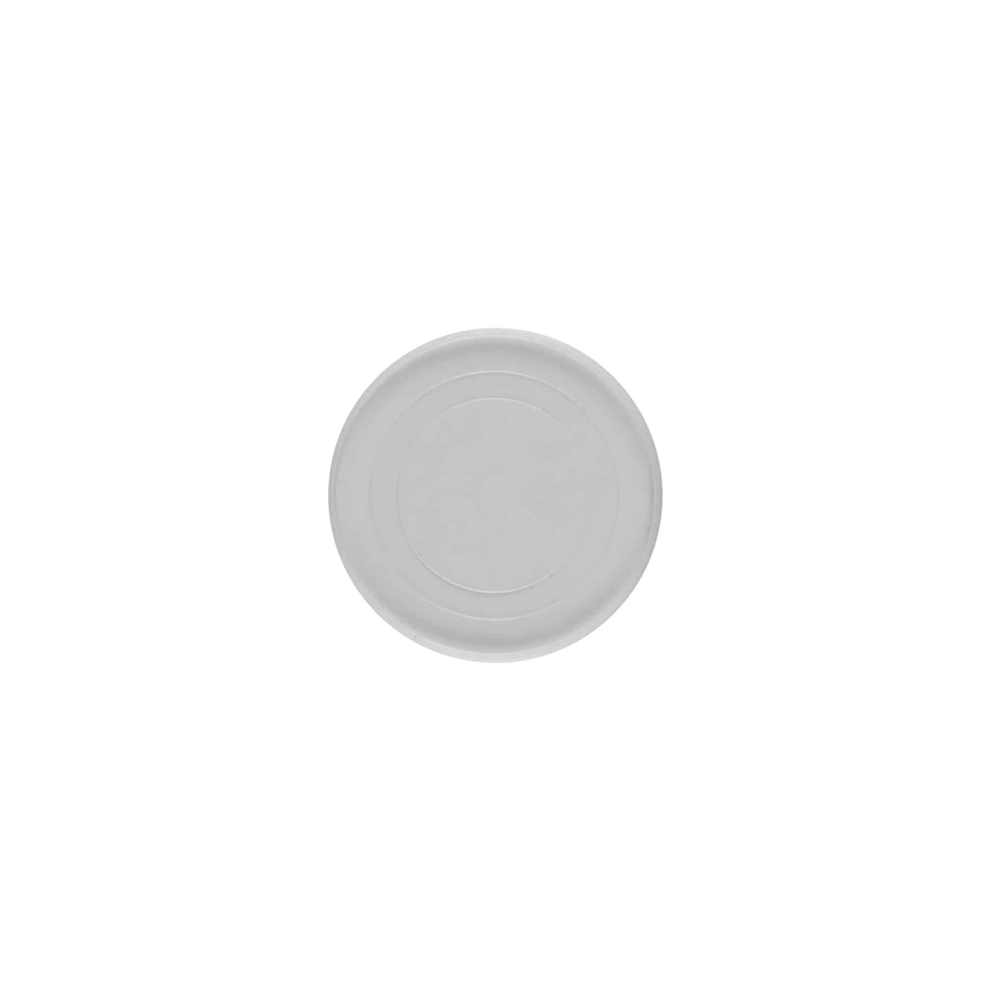 Disque de couverture pour 5 ml 'Bianca', plastique PP, blanc