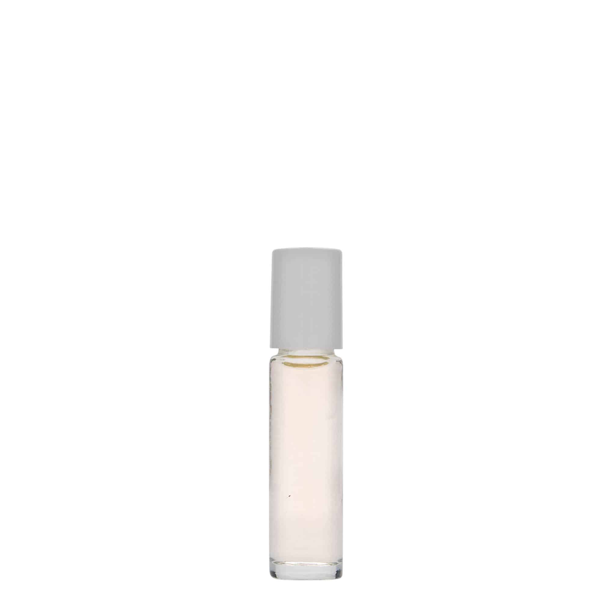 Flacon roll-on de 10 ml, verre, ouverture : bouchon à vis