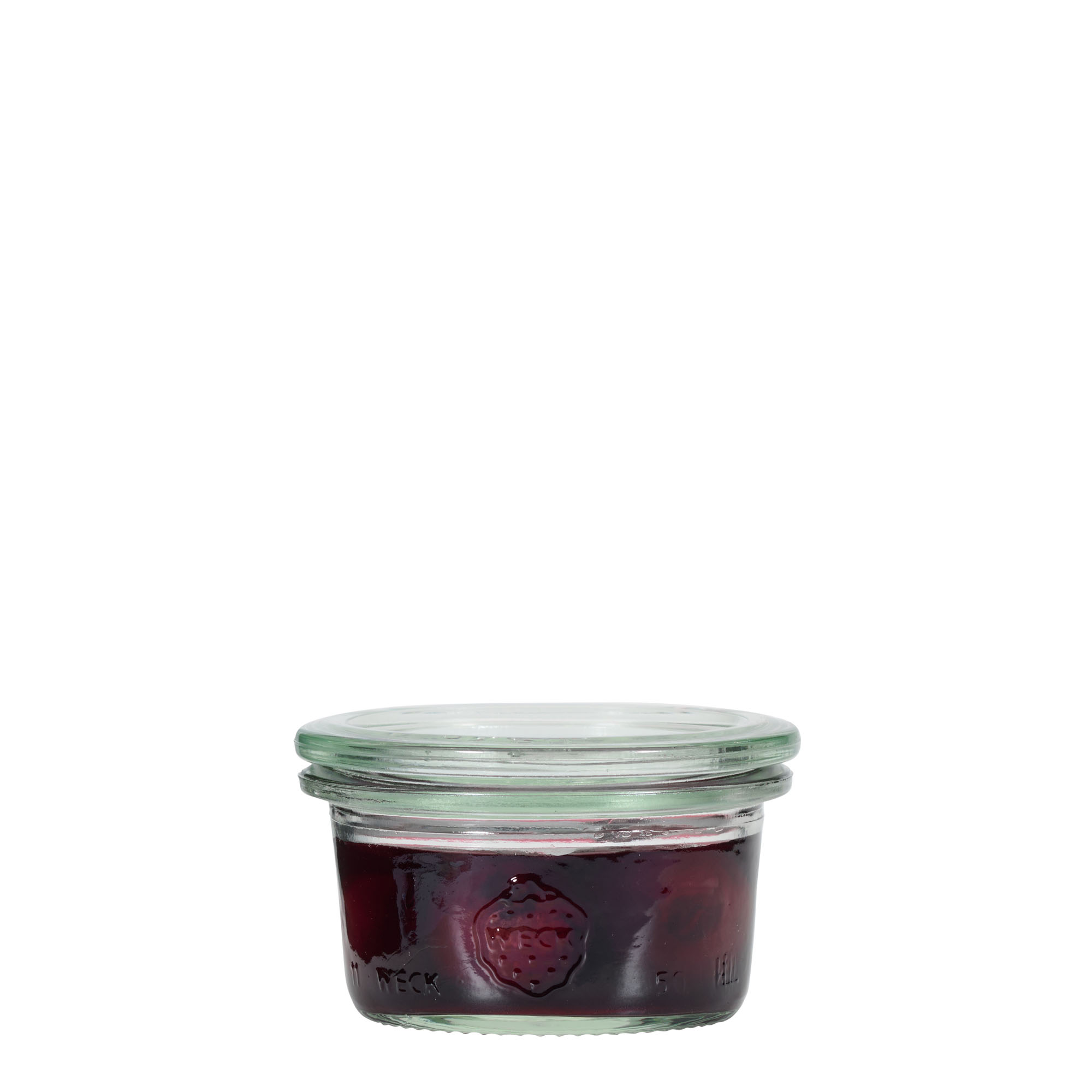 50 ml bocal WECK à renversement, ouverture : bord rond 50 ml bocal WECK à renversement, ouverture : bord rond