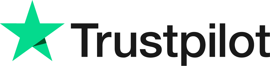 Logo Trustpilot Logo Trustpilot police noire avec étoile verte