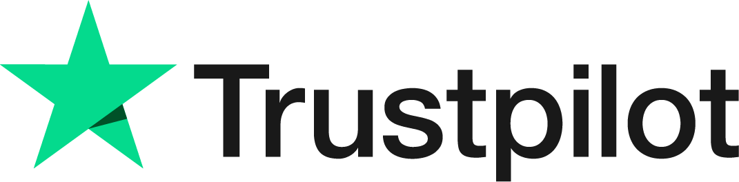 Logo Trustpilot Logo Trustpilot police noire avec étoile verte