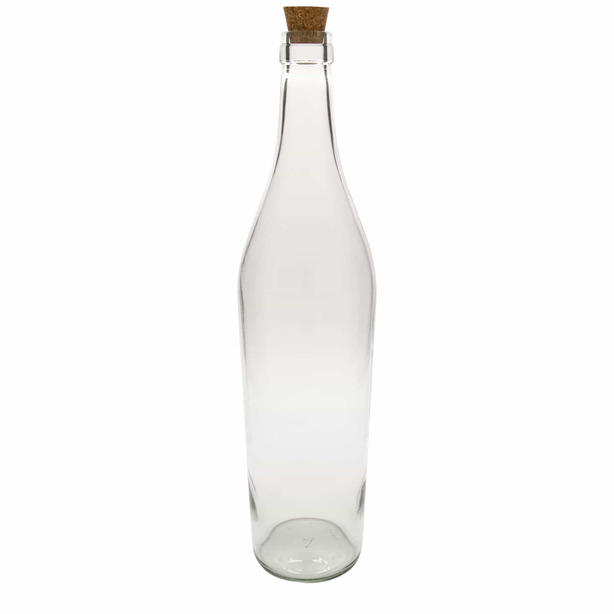 Bouteille en verre 3 000 ml 'Big Joe', ouverture : bouchon en liège