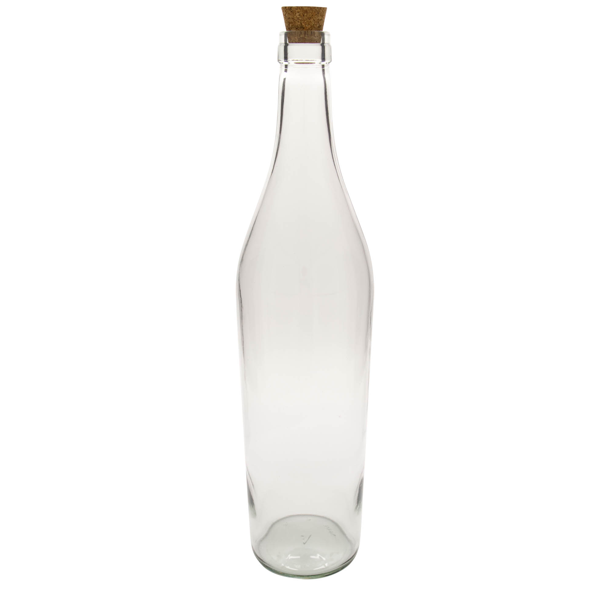 Bouteille en verre 3 000 ml 'Big Joe', ouverture : bouchon en liège Bouteille en verre 3 000 ml 'Big Joe', ouverture : bouchon en liège