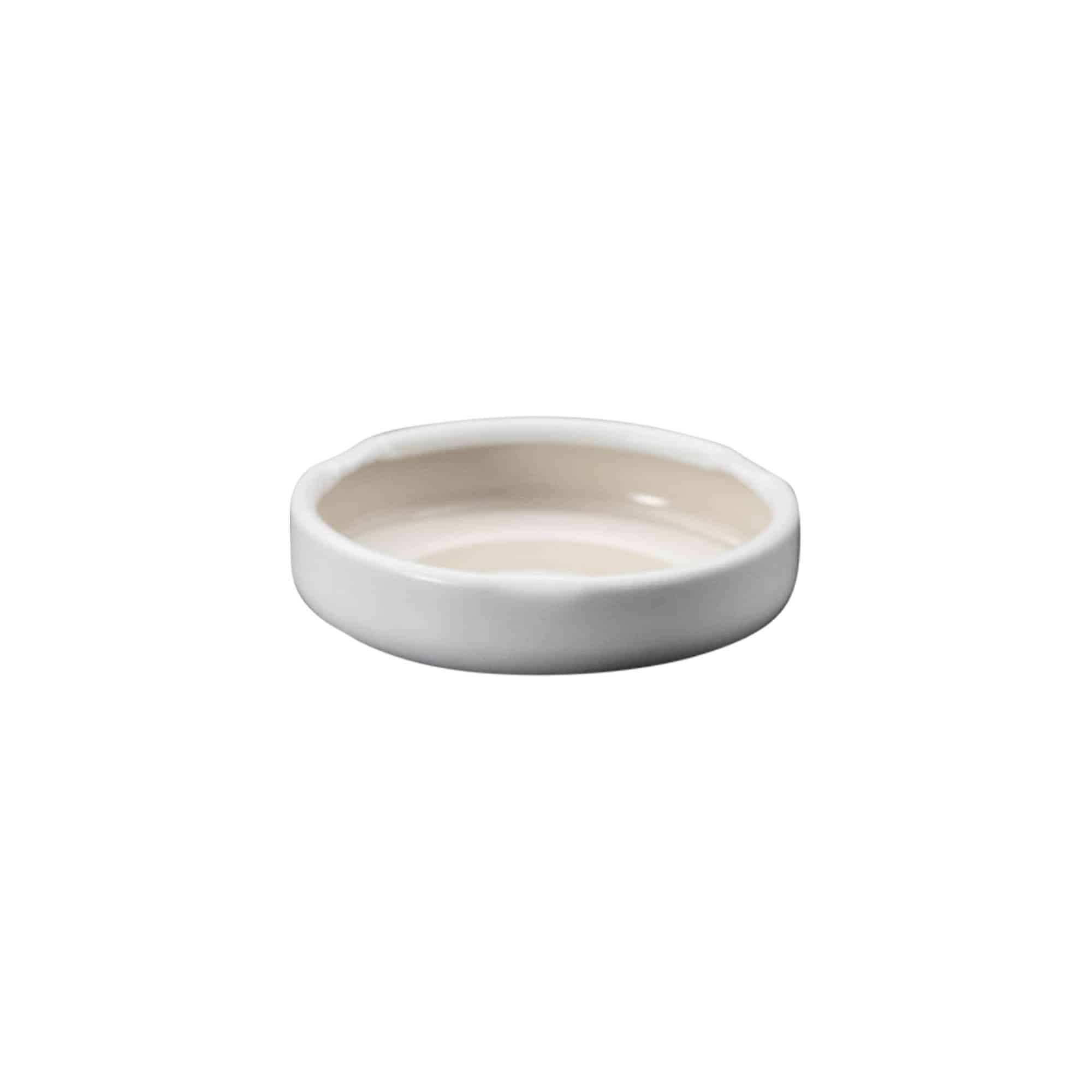 Bouchon à vis, tôle blanche, blanc, pour ouverture : TO 38
