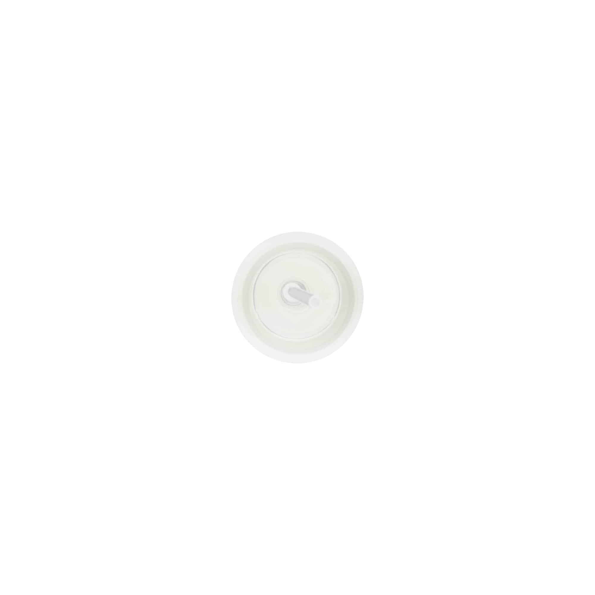 Distributeur 100 ml « Foamer », plastique PP, blanc, pour embout : bouchon à vis