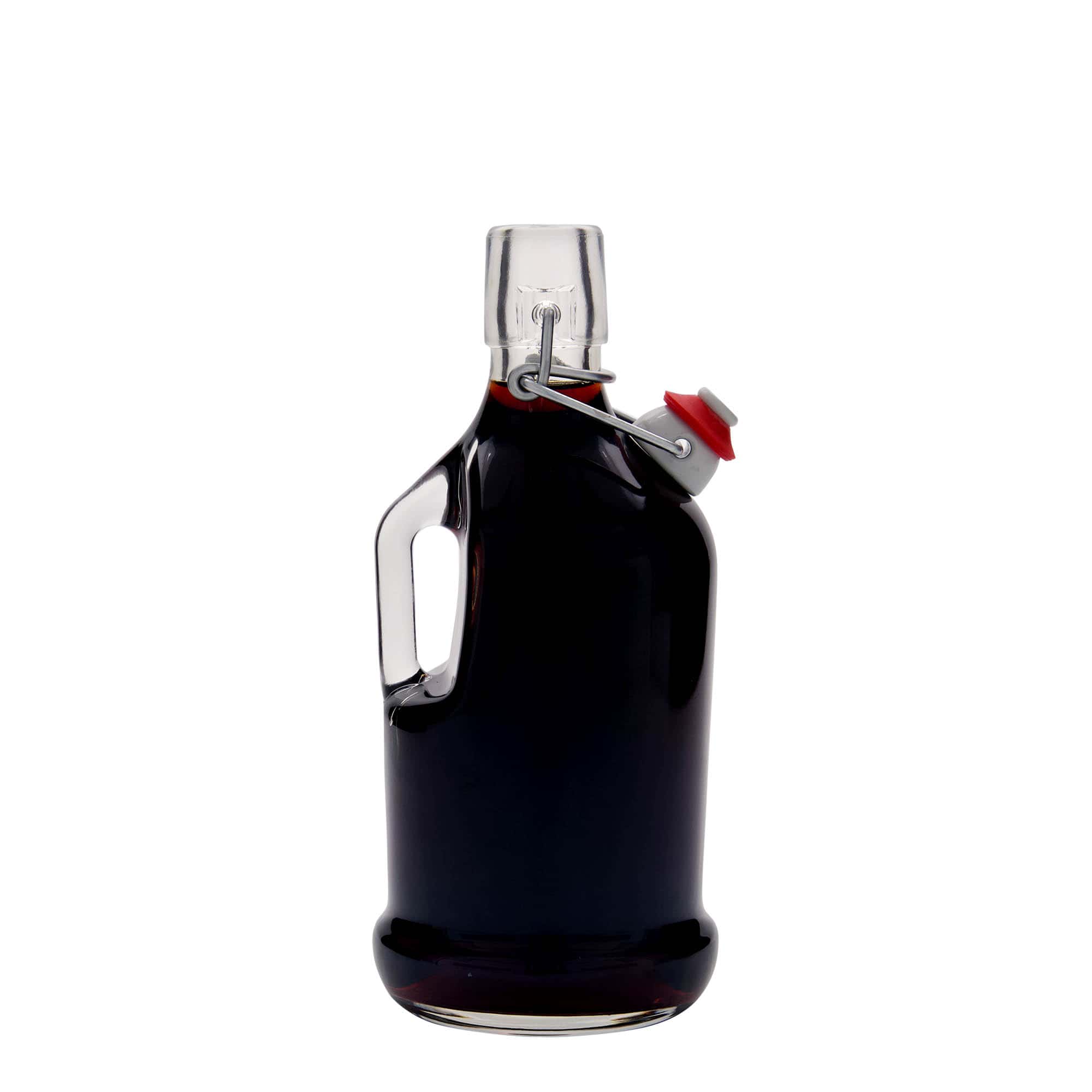 Bouteille en verre 500 ml 'Classica', ouverture : fermeture à levier Bouteille en verre 500 ml 'Classica', ouverture : fermeture à levier