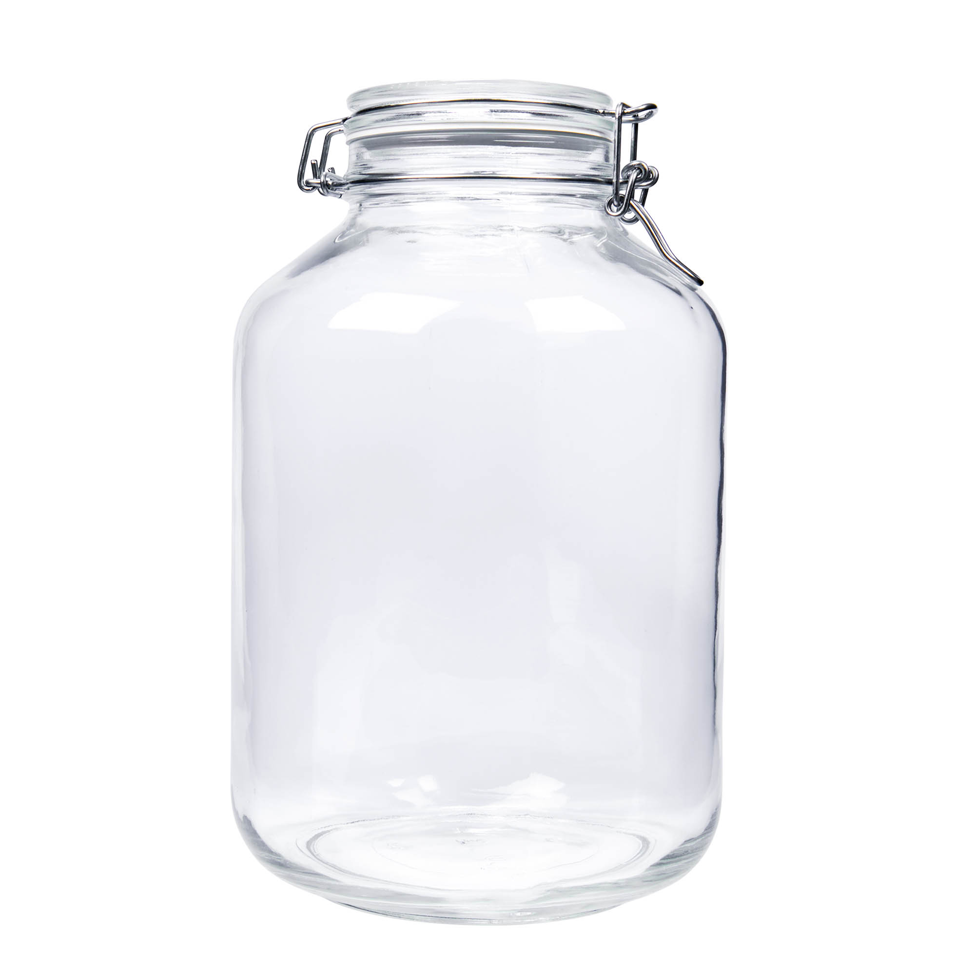 Bocal à fermeture à levier « Fido » 5 000 ml, ouverture : fermeture à levier métallique Bocal à fermeture à levier « Fido » 5 000 ml, ouverture : fermeture à levier métallique