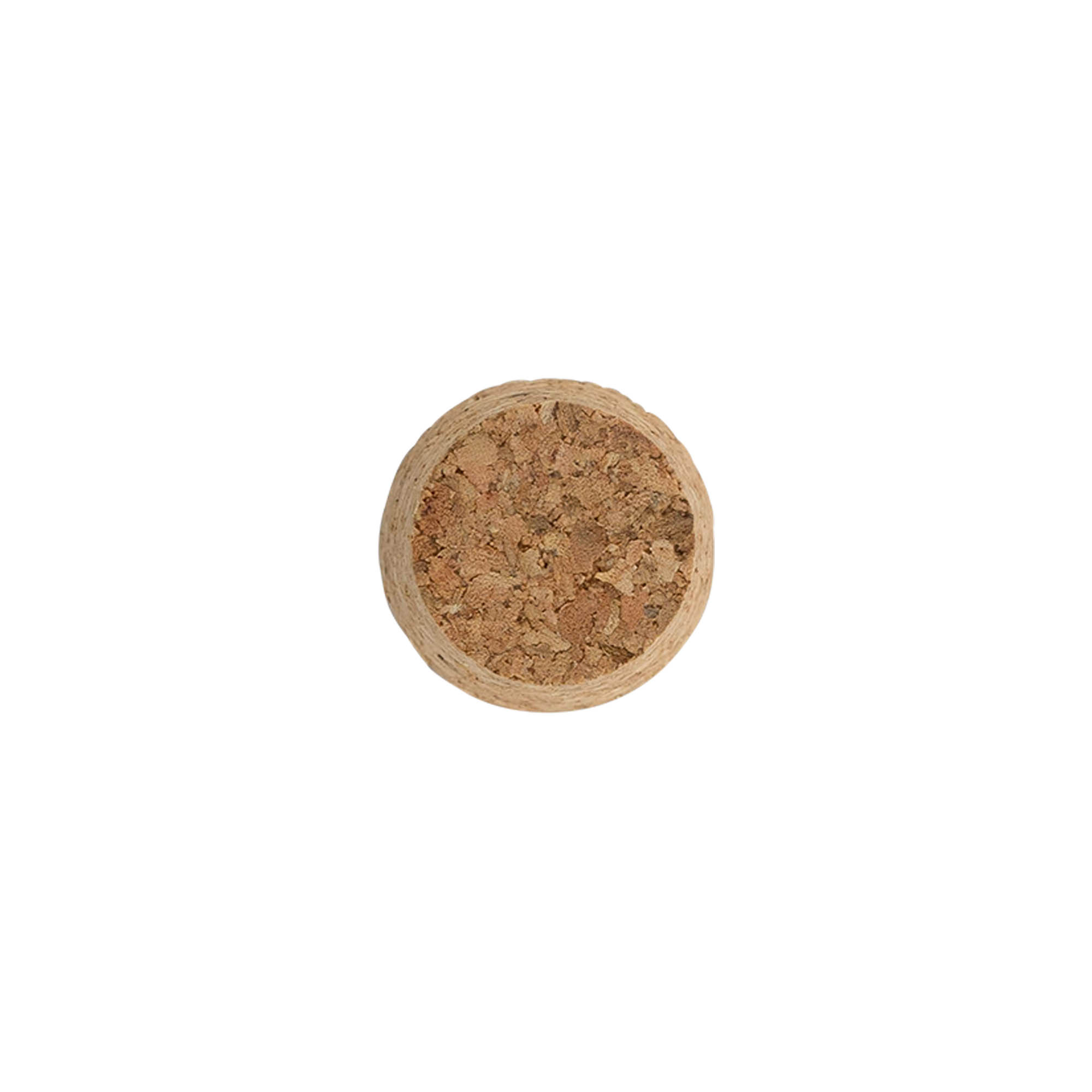 Bouchon conique 21-26 x 27, bouchon pressé, beige, pour embouchure : liège
