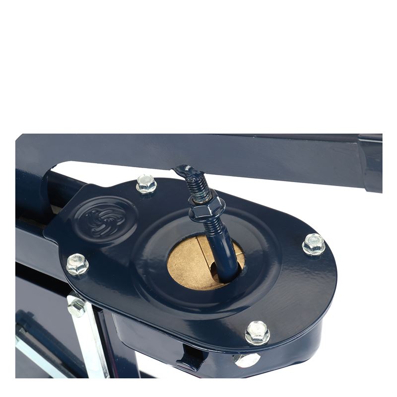 Bouchon en liège, métal, bleu foncé