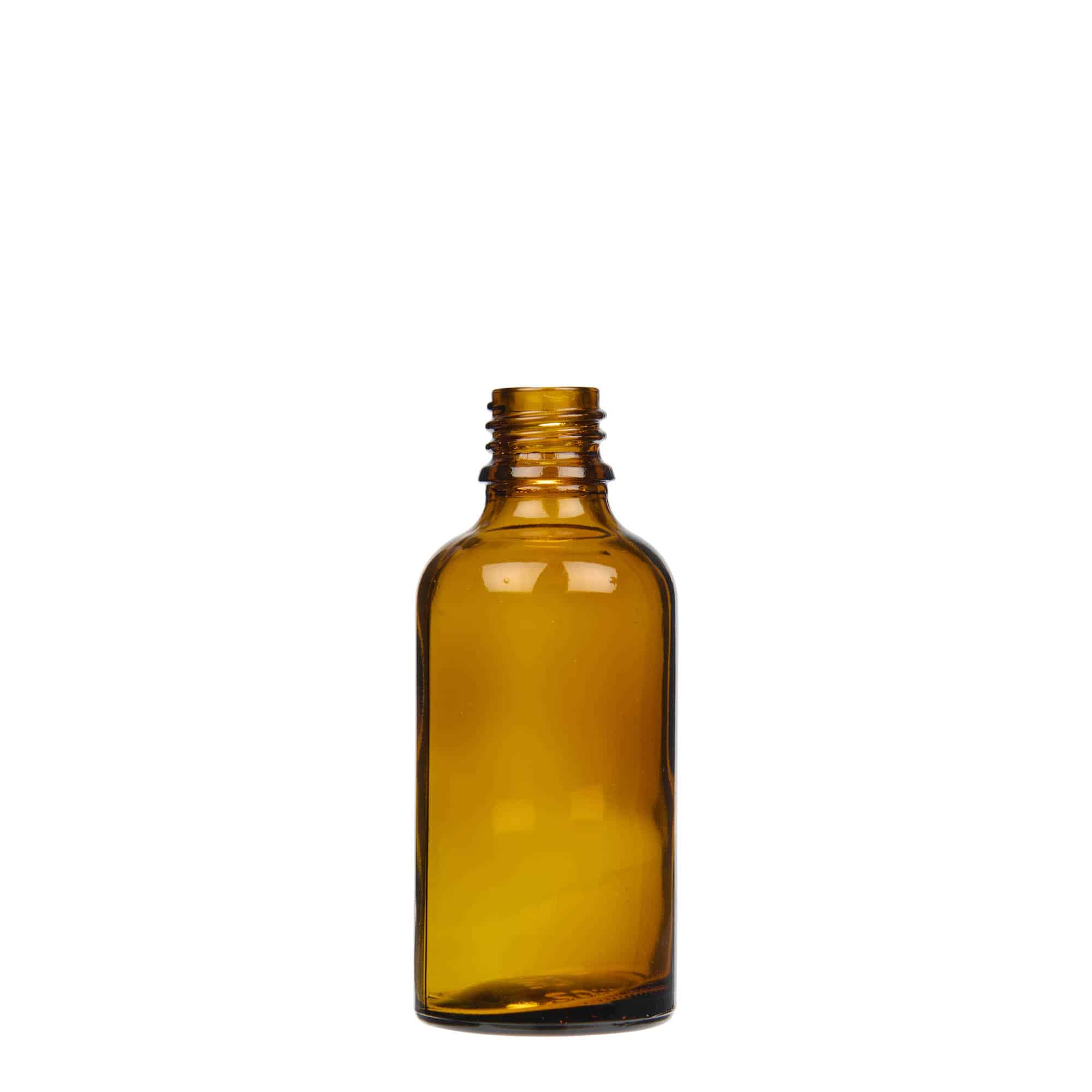 Flacon vaporisateur médical 50 ml, verre, marron, bouchage: DIN 18