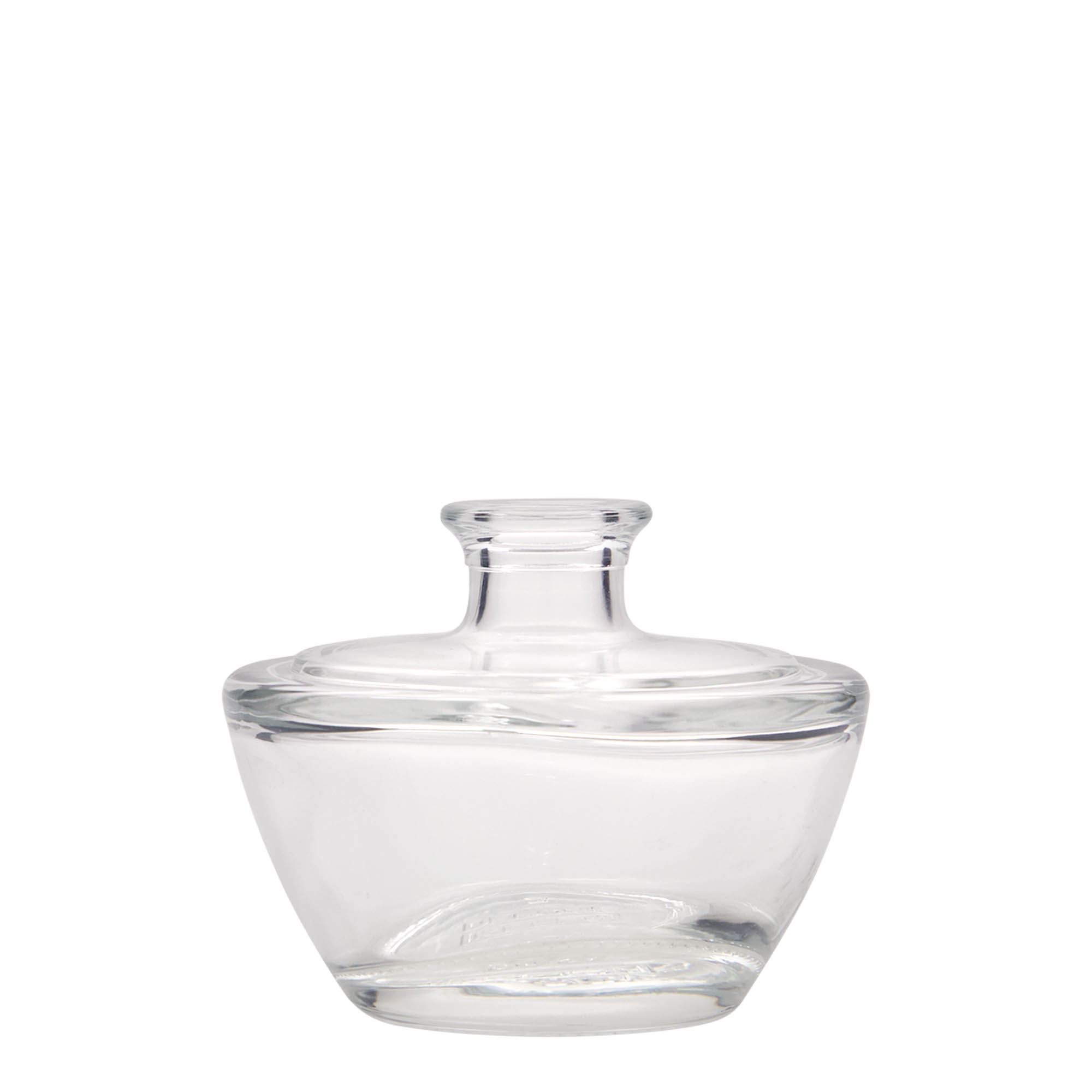 Flacon en verre 200 ml 'Homme', ouverture : bouchon en liège
