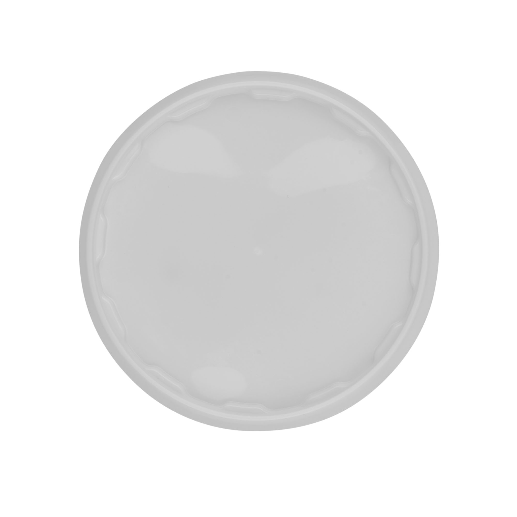 Couvercle pour seau 1 l, plastique PP, blanc