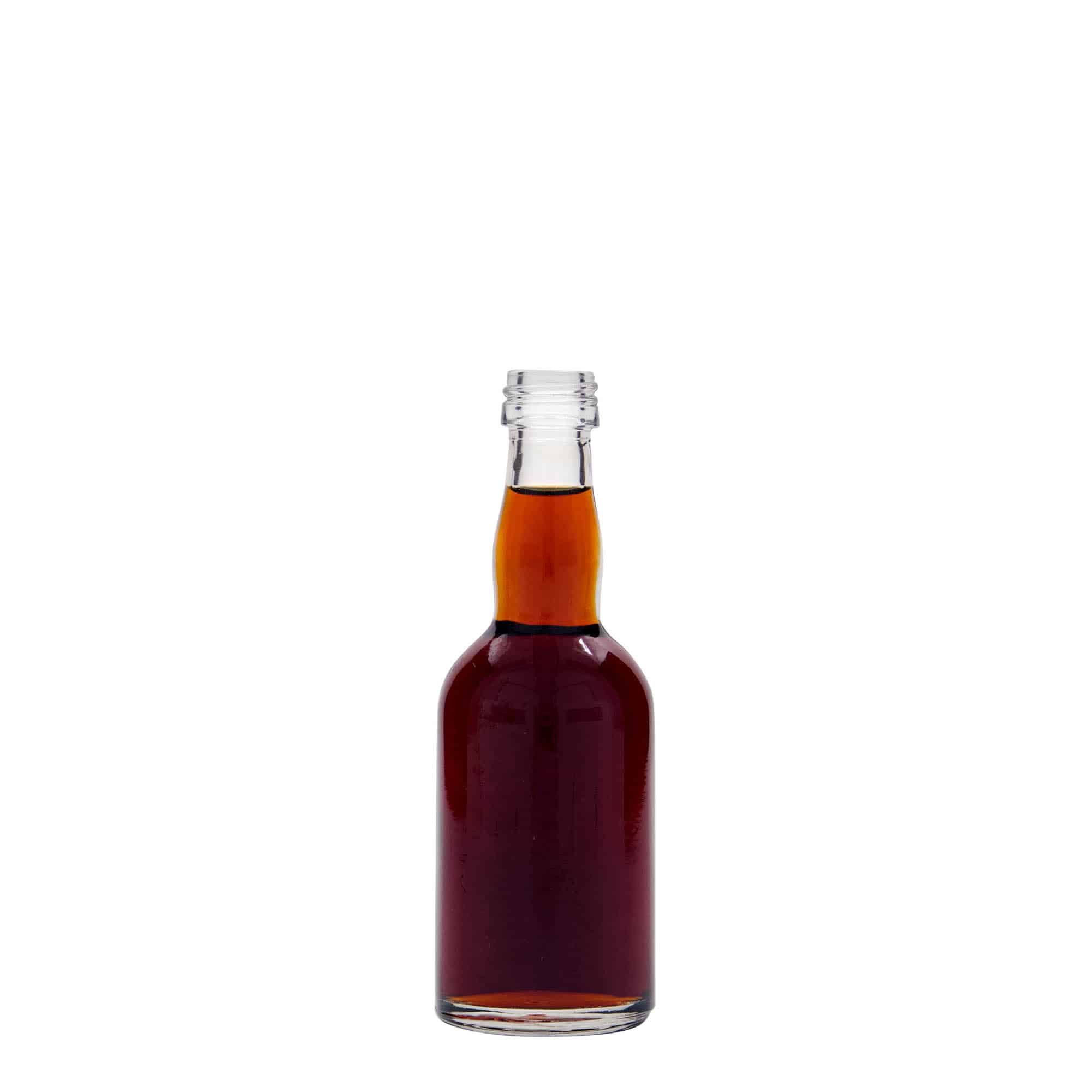 Flacon en verre 50 ml 'Proba', ouverture : PP 18