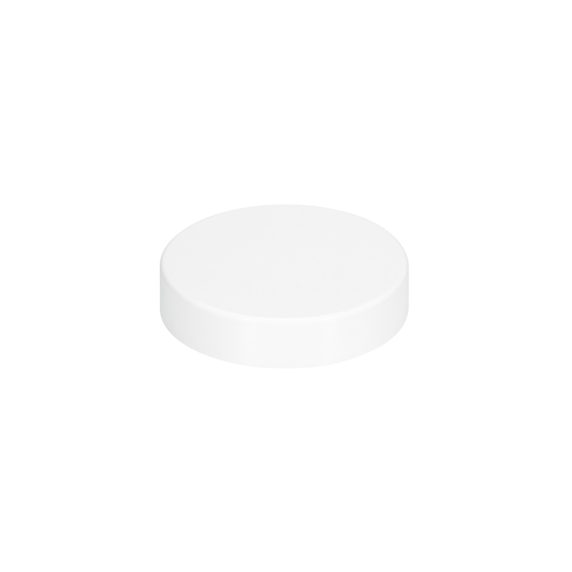 Bouchon à vis pour 120 ml 'Brown Line', PP, blanc