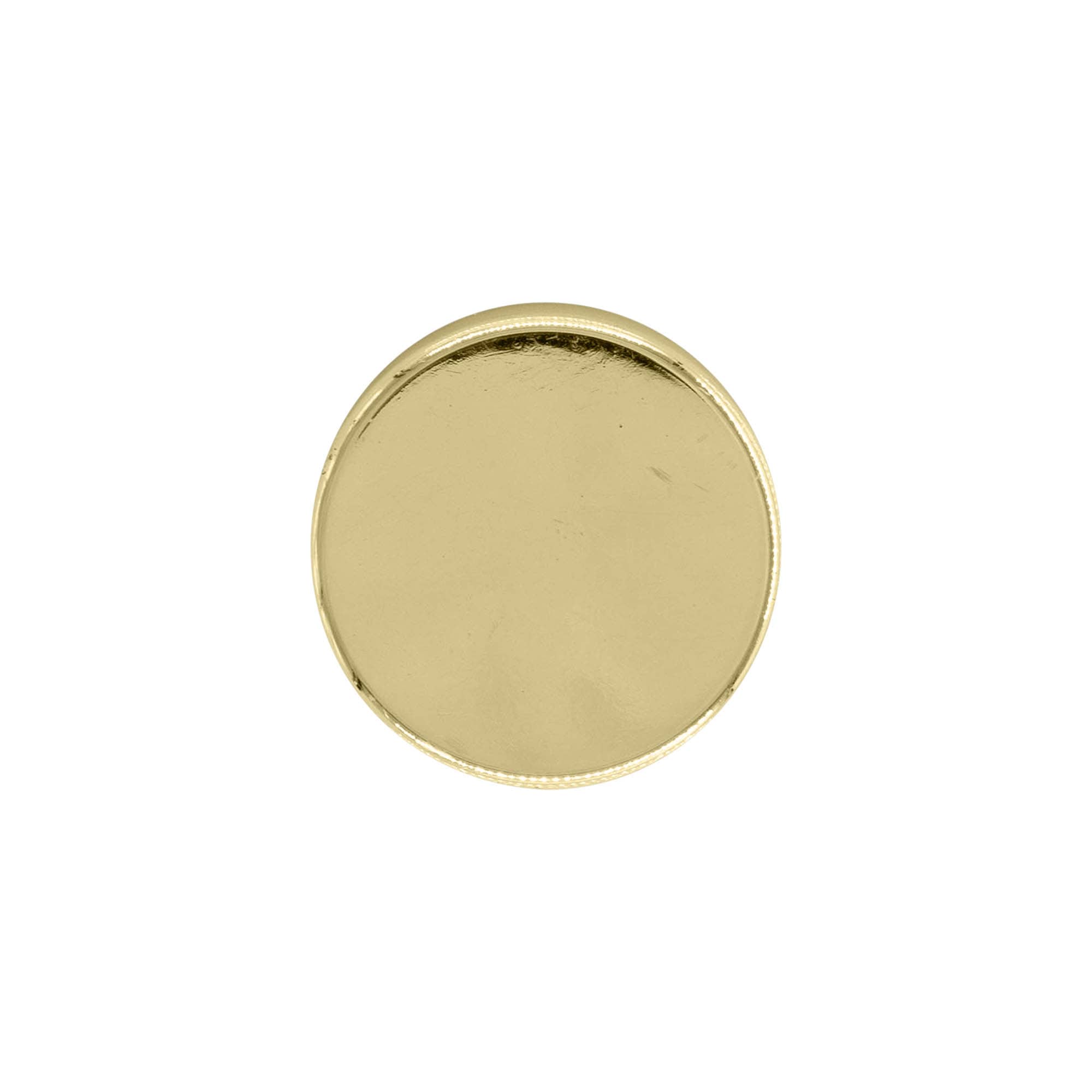 Bouchon à vis, plastique ABS, doré, pour ouverture : GPI 33/400