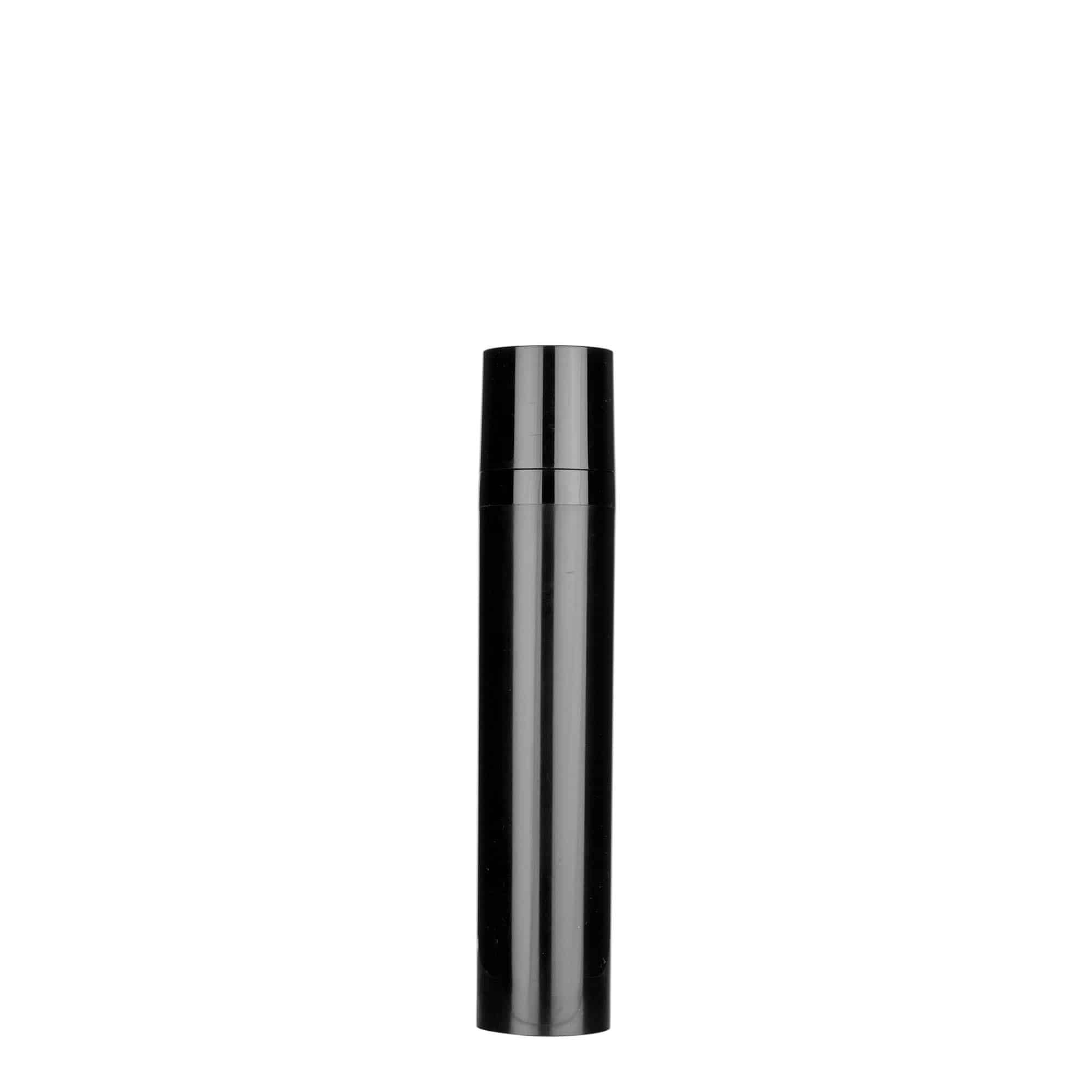 Distributeur Airless 50 ml 'Micro', plastique PP, noir