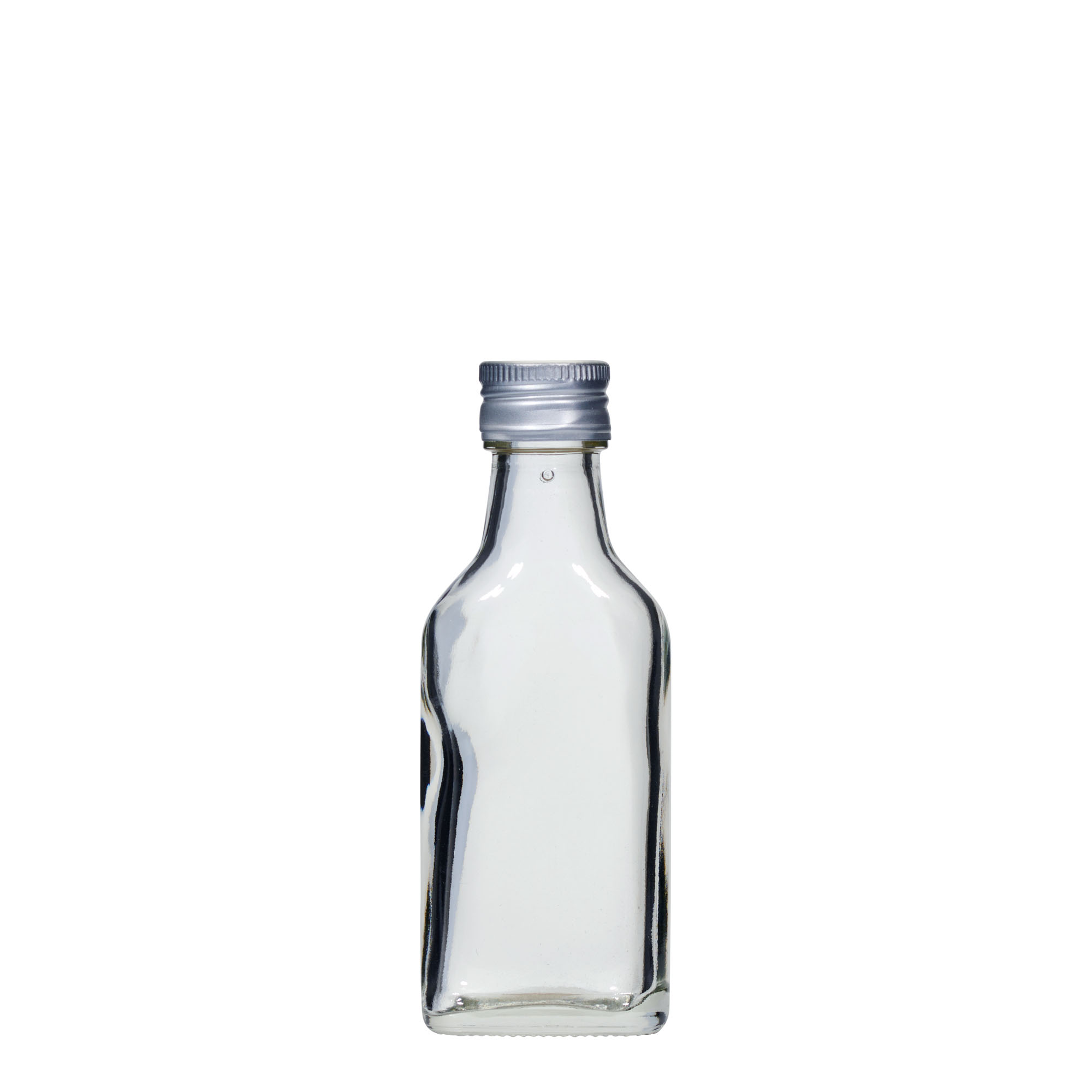 Flacon de poche 40 ml, rectangulaire, ouverture : PP 22 Flacon de poche 40 ml, rectangulaire, ouverture : PP 22