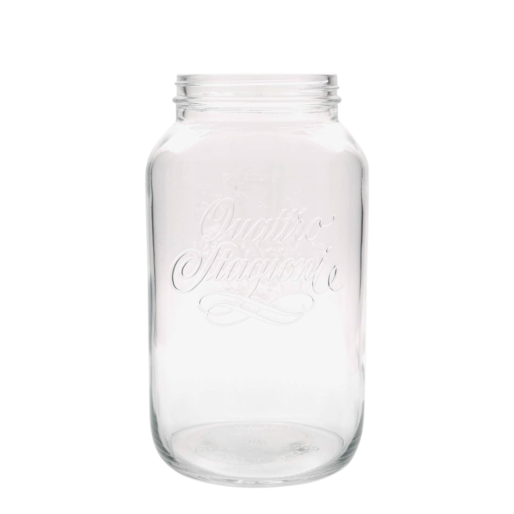 3 800 ml verre 'Quattro Stagioni', ouverture : bouchon à vis 3 800 ml verre 'Quattro Stagioni', ouverture : bouchon à vis