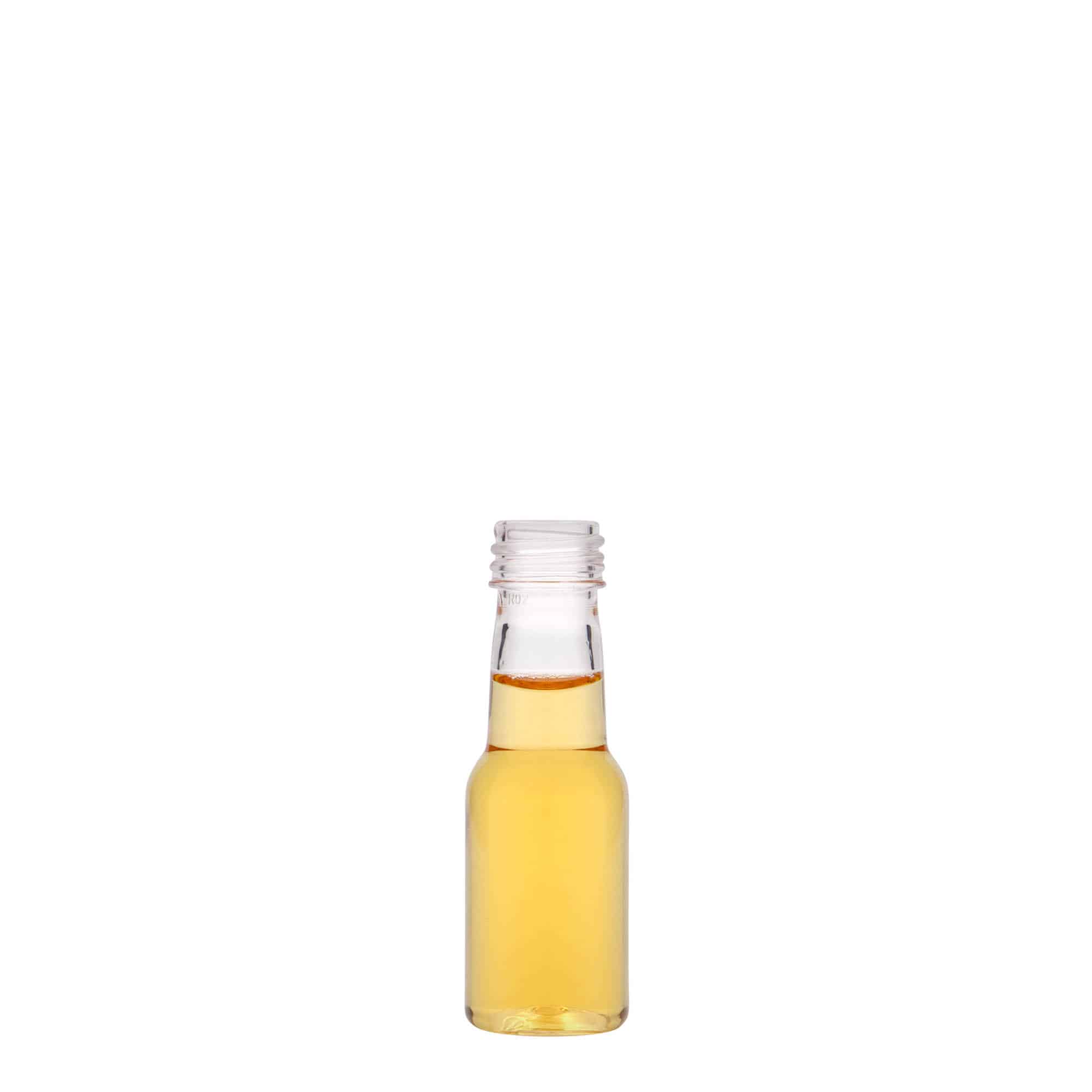 Flacon PET 20 ml « Theo », plastique, ouverture : PP 18