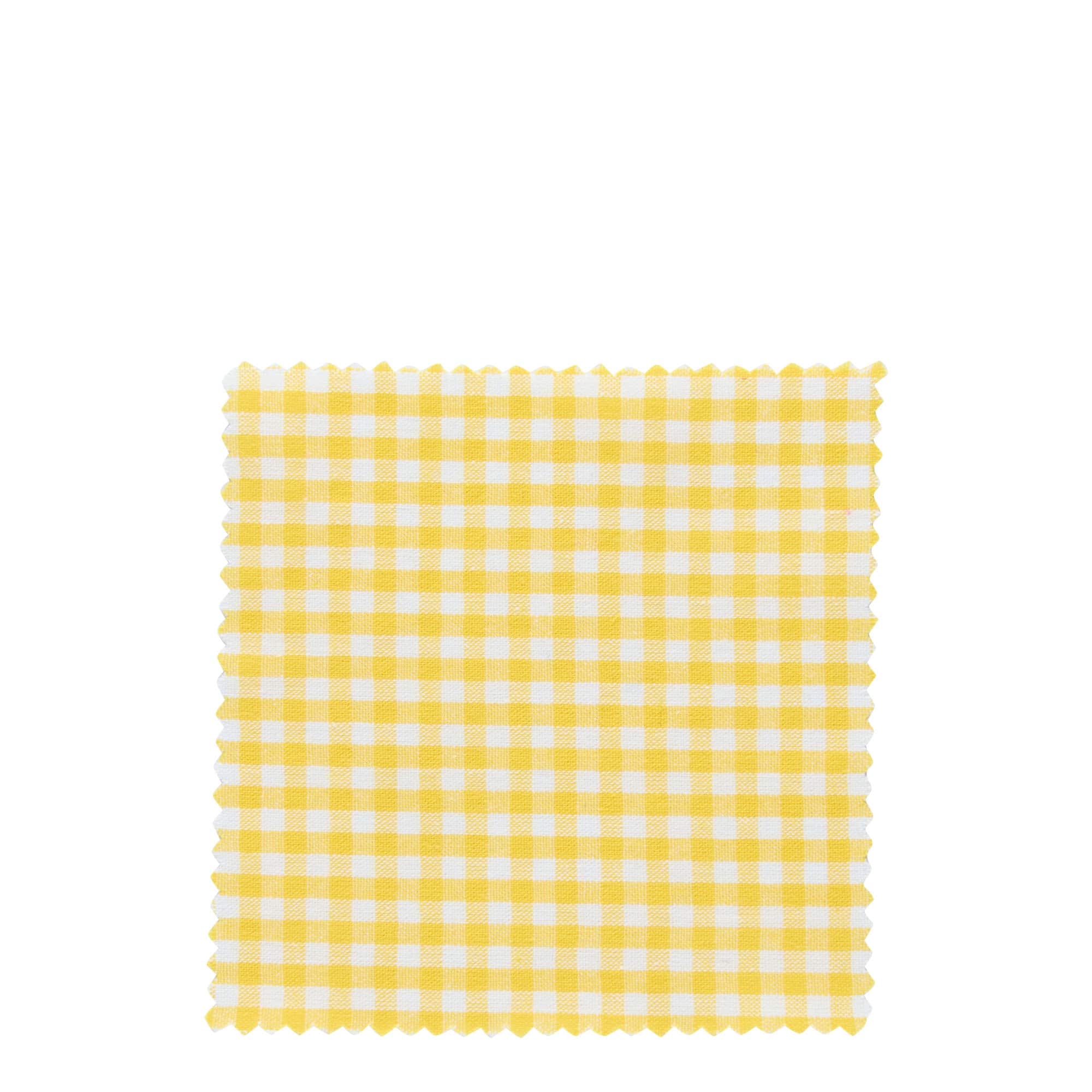Carré en tissu à carreaux 12x12, textile, jaune, ouverture : TO38-TO53