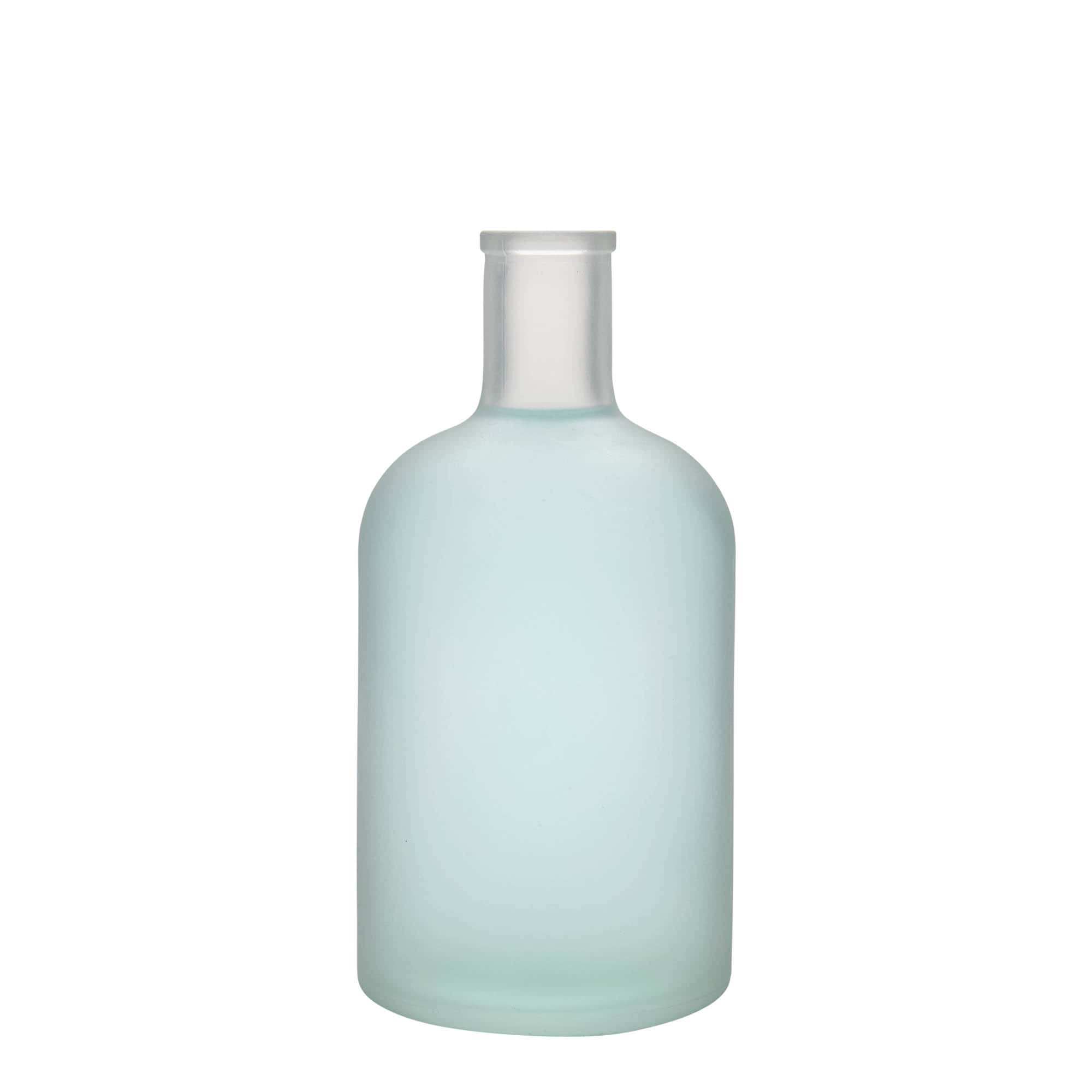 Bouteille en verre 700 ml 'Gerardino', givrée, ouverture : bouchon en liège