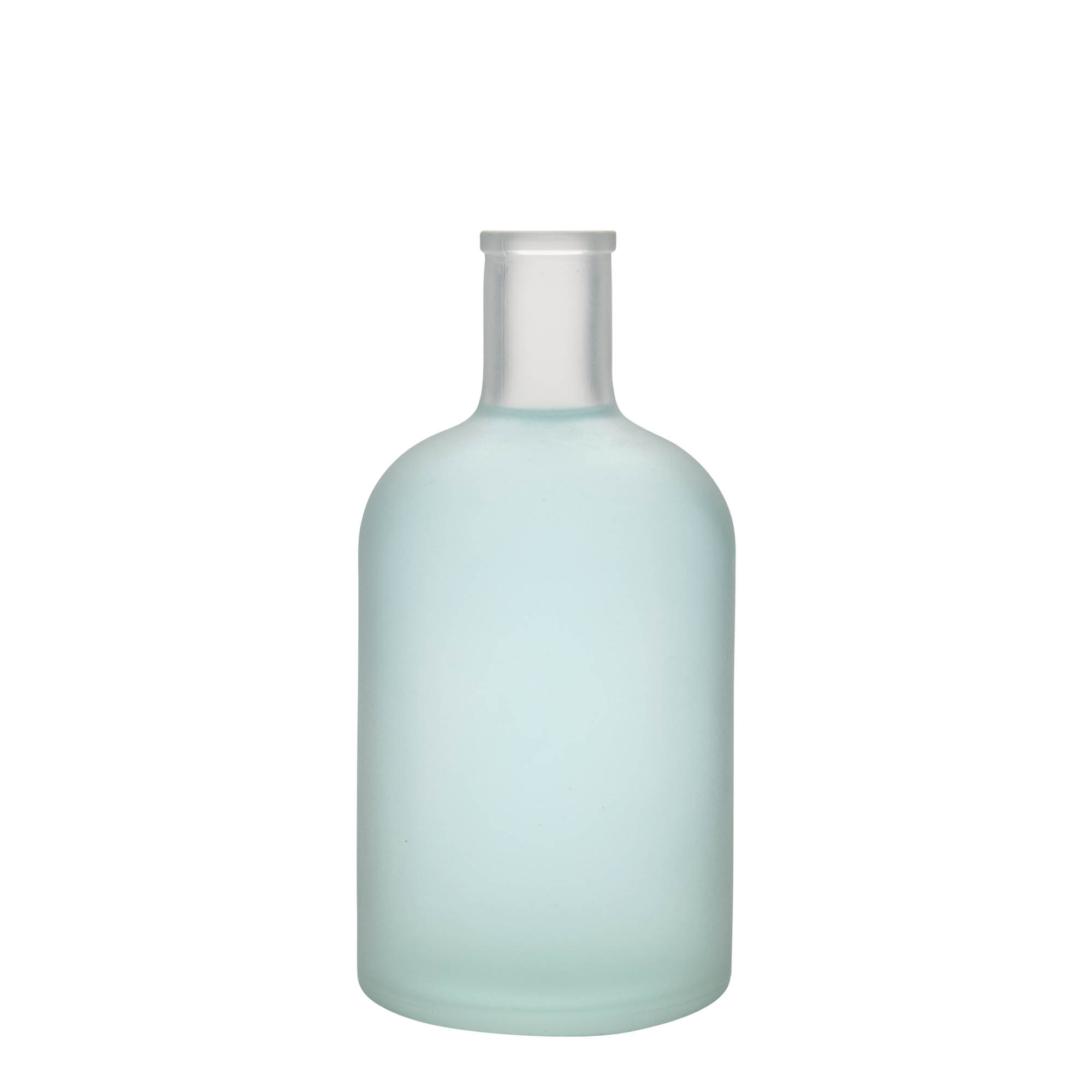 Bouteille en verre 700 ml « Gerardino », givrée, ouverture : bouchon en liège
