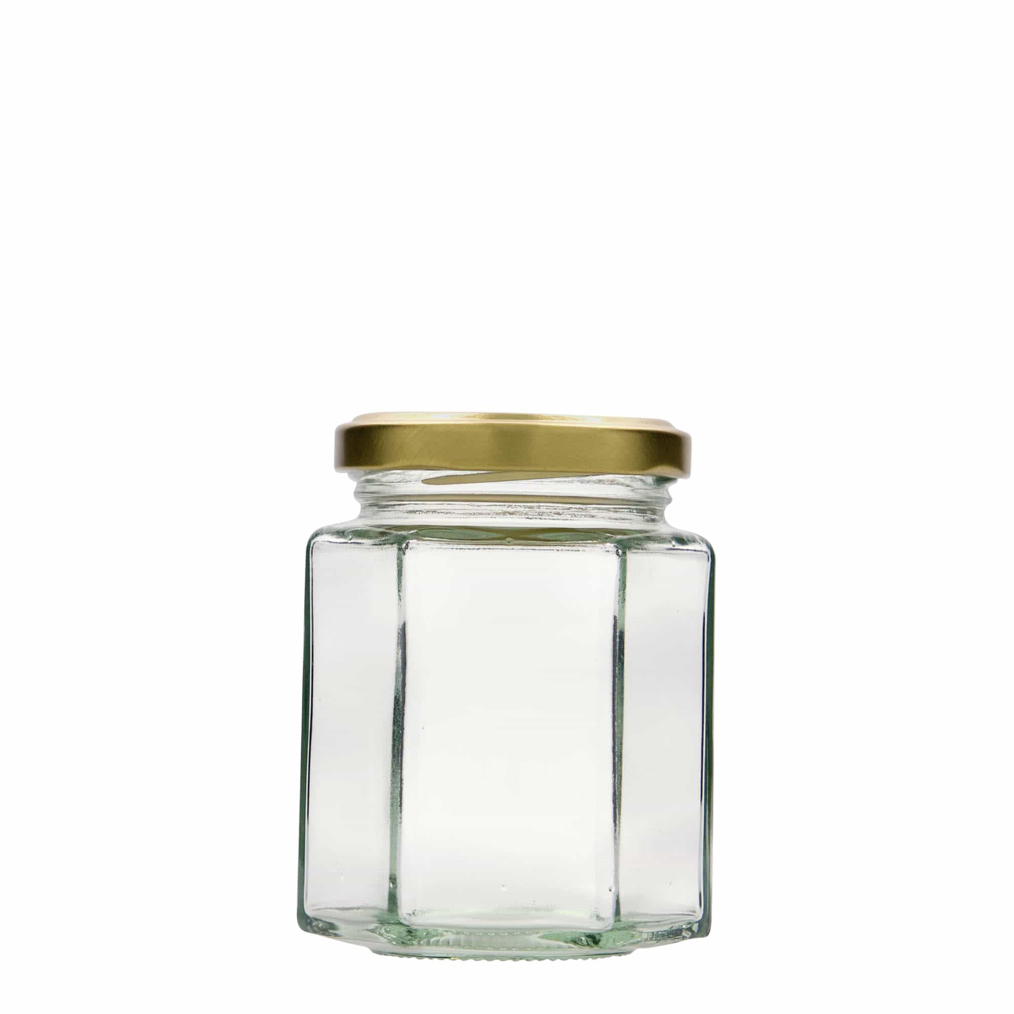 196 ml bocal hexagonal, ouverture : Twist-Off (TO 58)