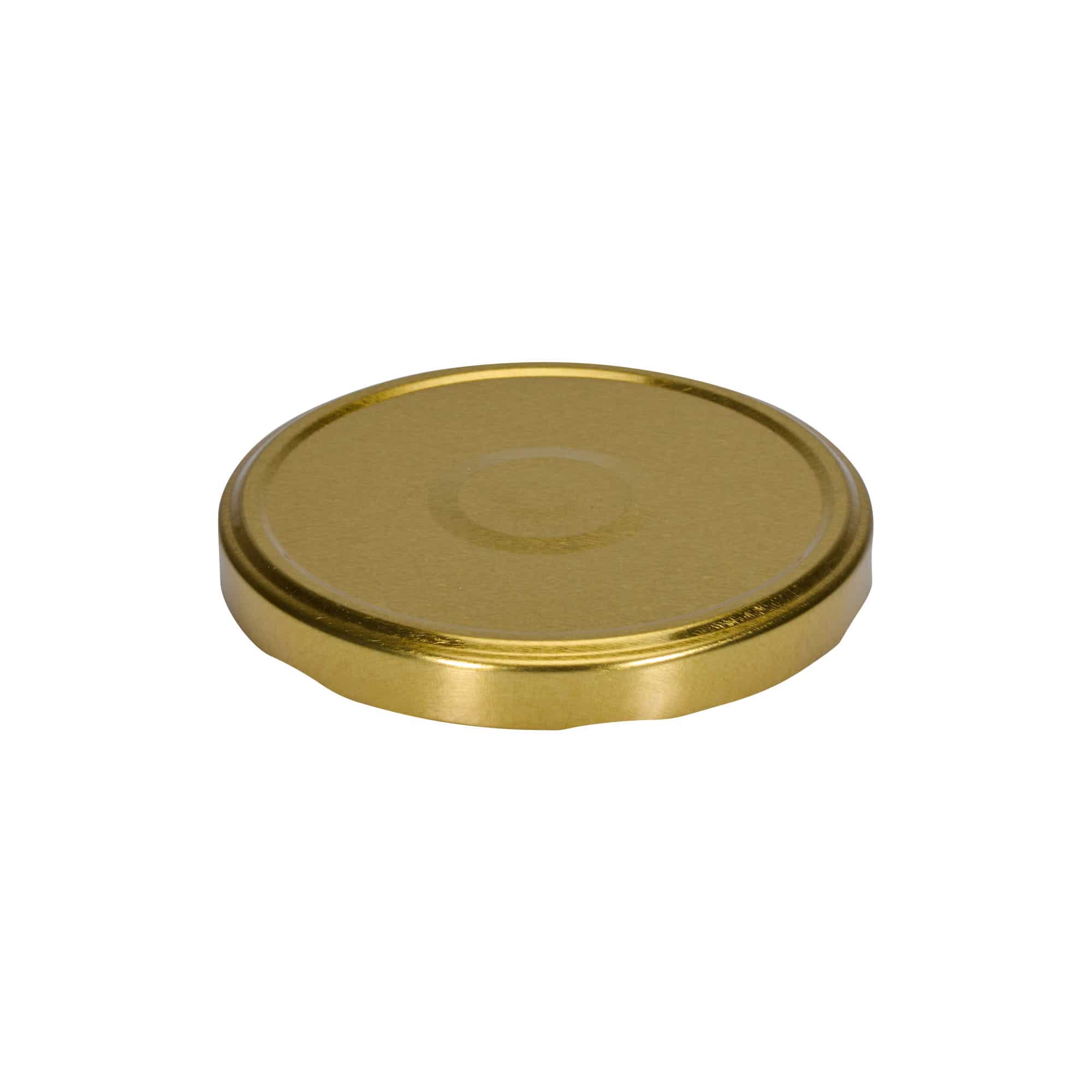 Bouchon à visser, tôle blanche, doré, pour ouverture : TO 100 Bouchon à visser, tôle blanche, doré, pour ouverture : TO 100