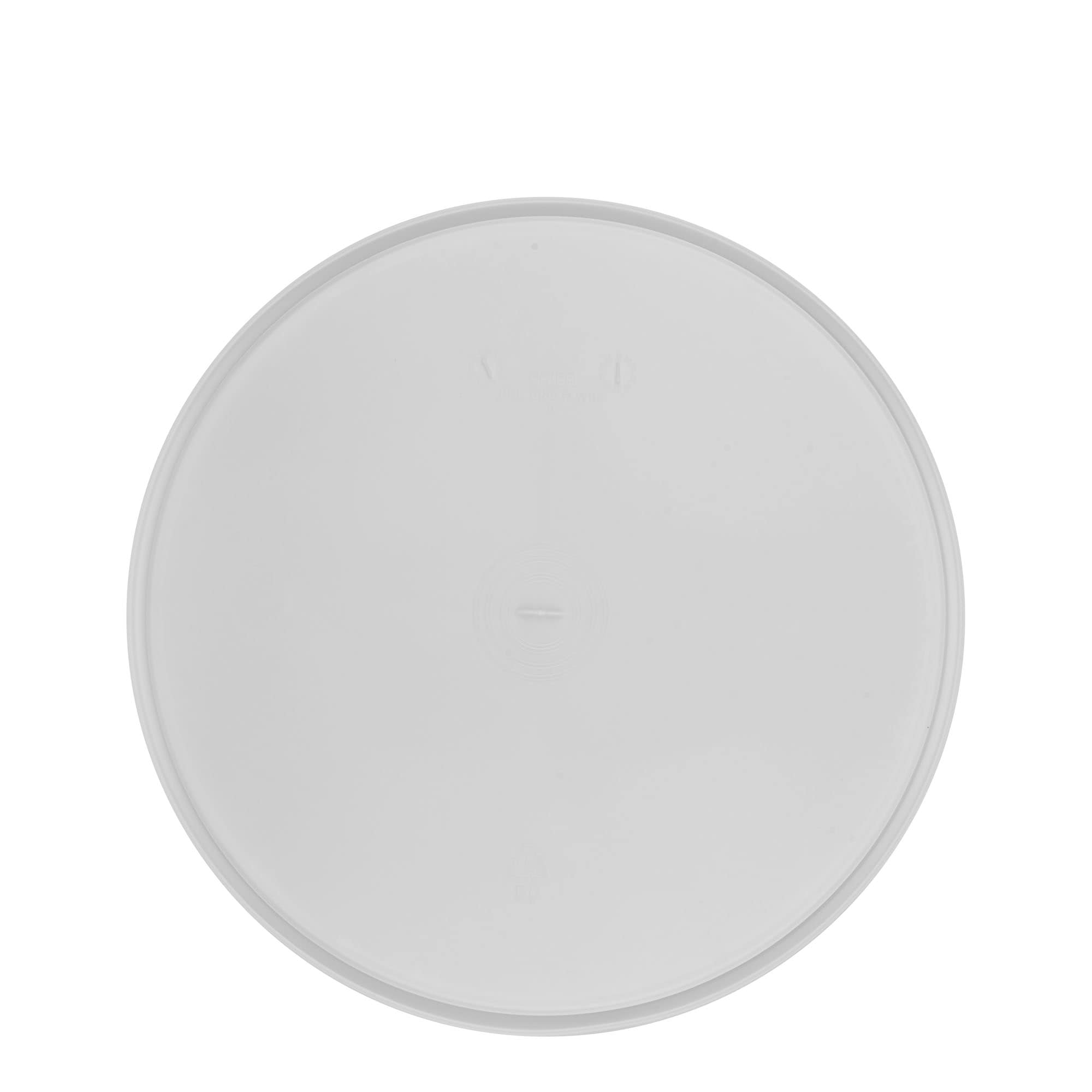 Couvercle pour seau 20 l, plastique PP, blanc
