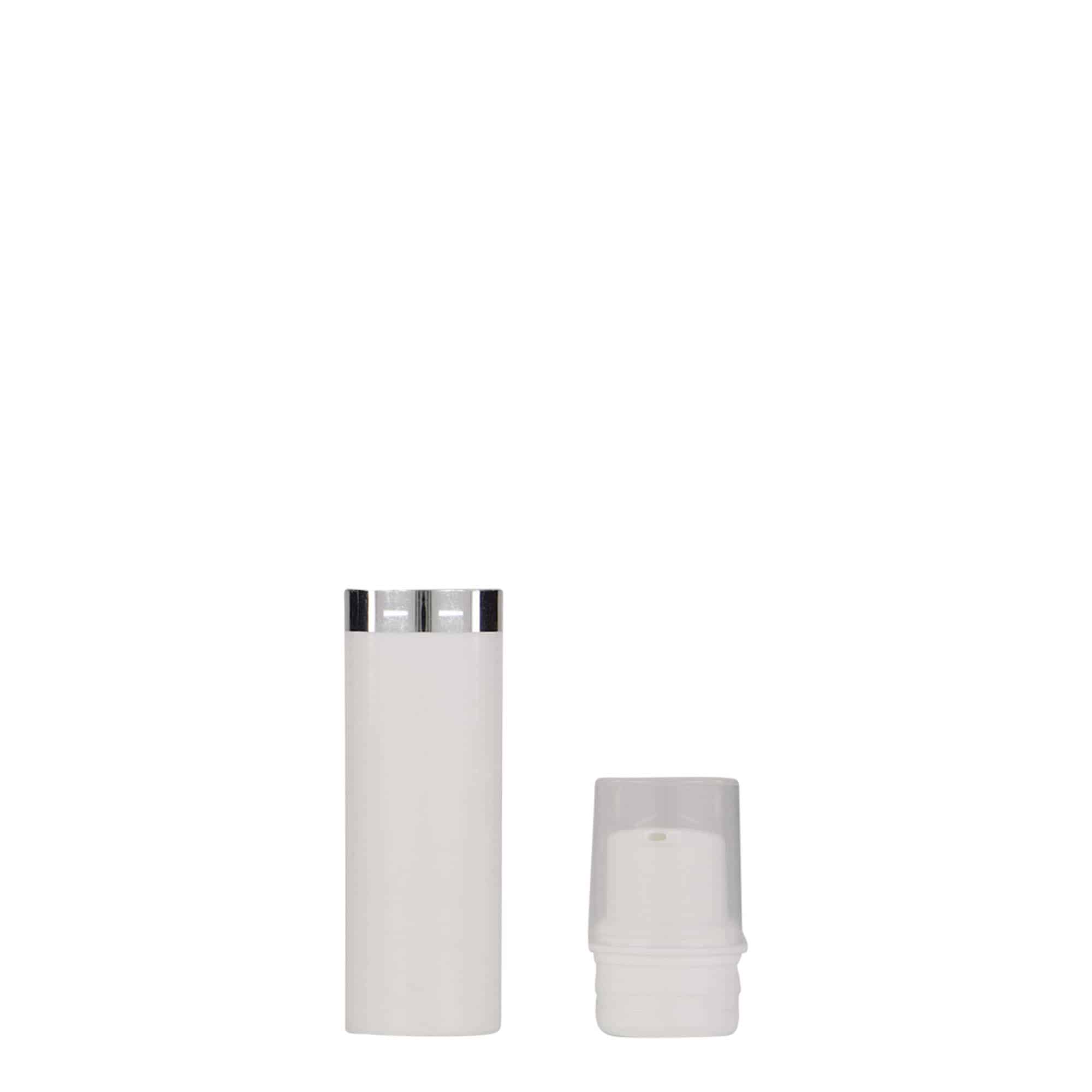 Distributeur Airless 10 ml « Nano », plastique PP, blanc