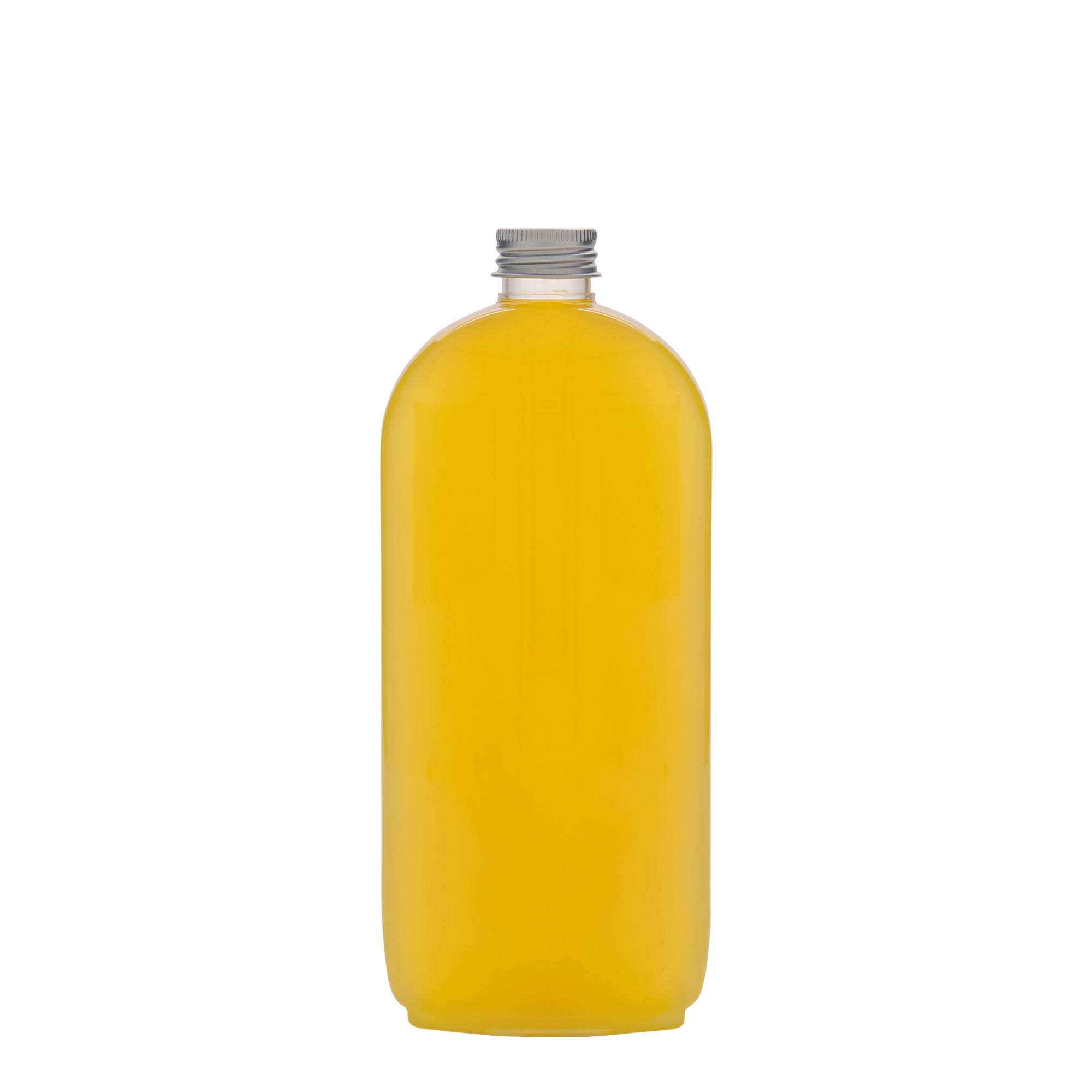 Bouteille PET 500 ml « Iris », ovale, plastique, ouverture : 24/410