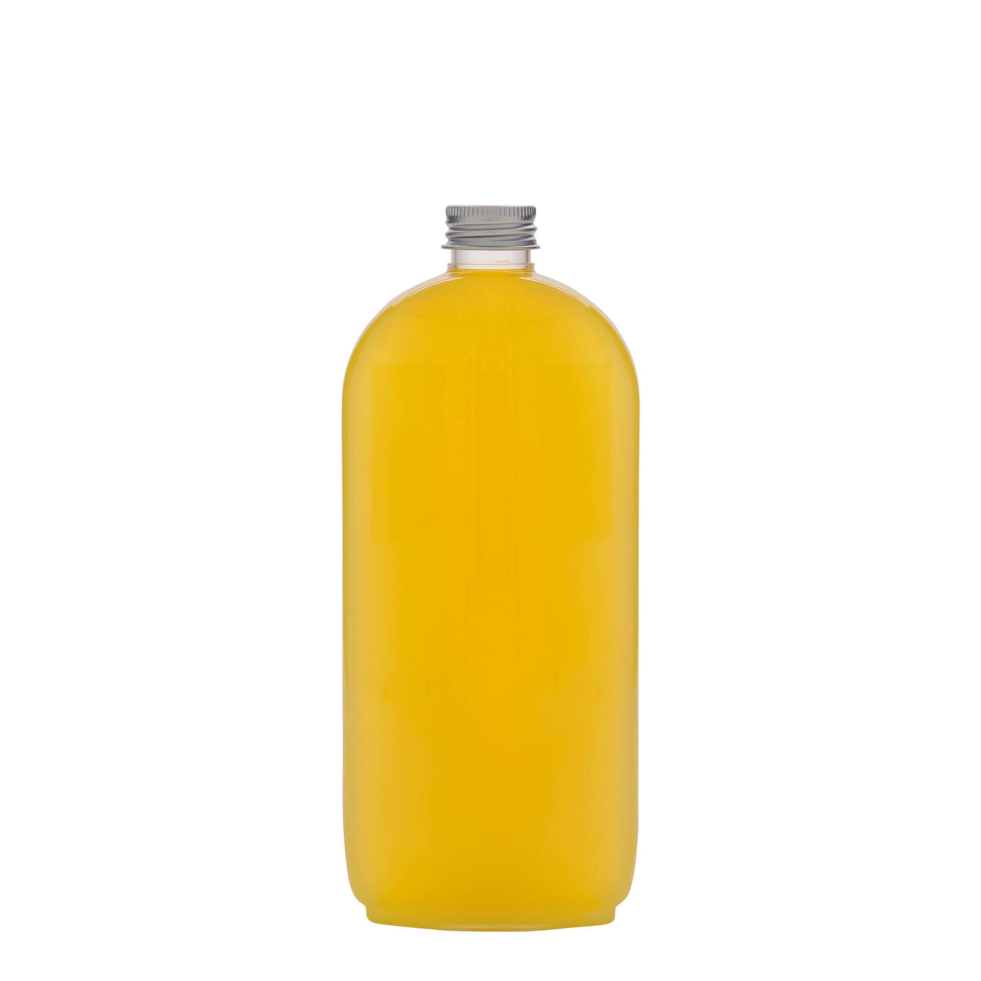 Bouteille PET 500 ml « Iris », ovale, plastique, ouverture : 24/410