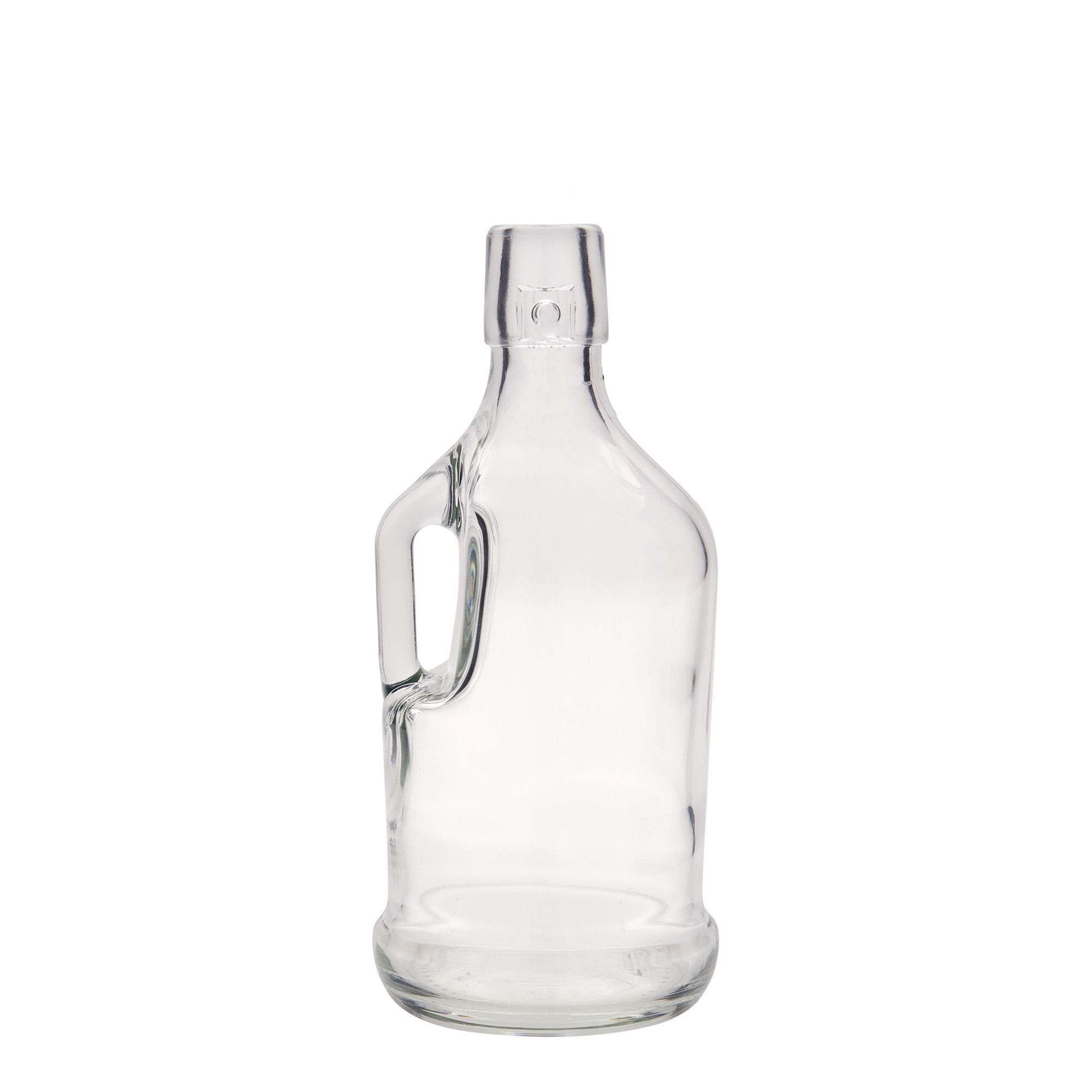 Bouteille en verre 500 ml 'Classica', ouverture : fermeture à levier Bouteille en verre 500 ml 'Classica', ouverture : fermeture à levier
