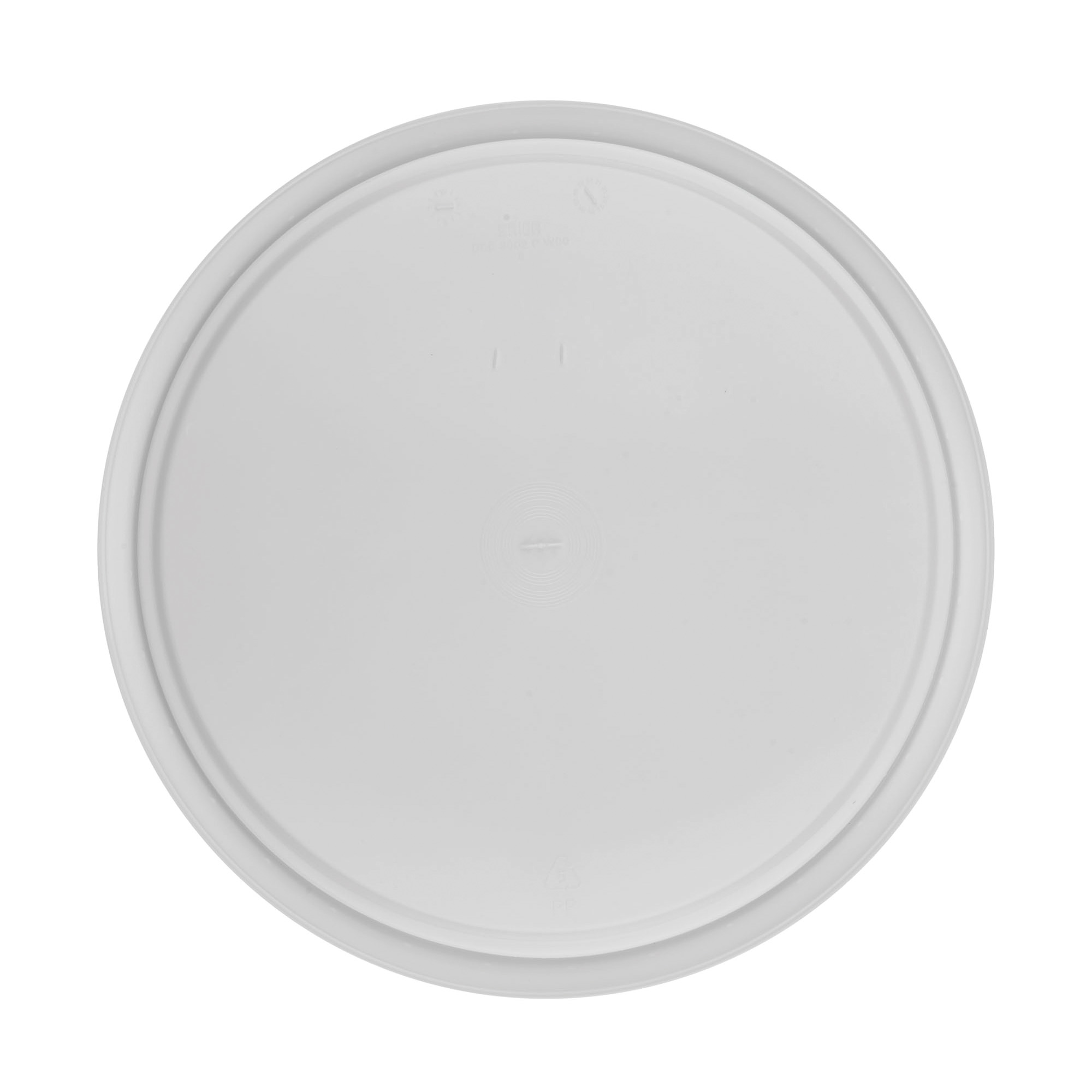 Couvercle pour seau de 30 l, plastique PP, blanc Couvercle pour seau de 30 l, plastique PP, blanc