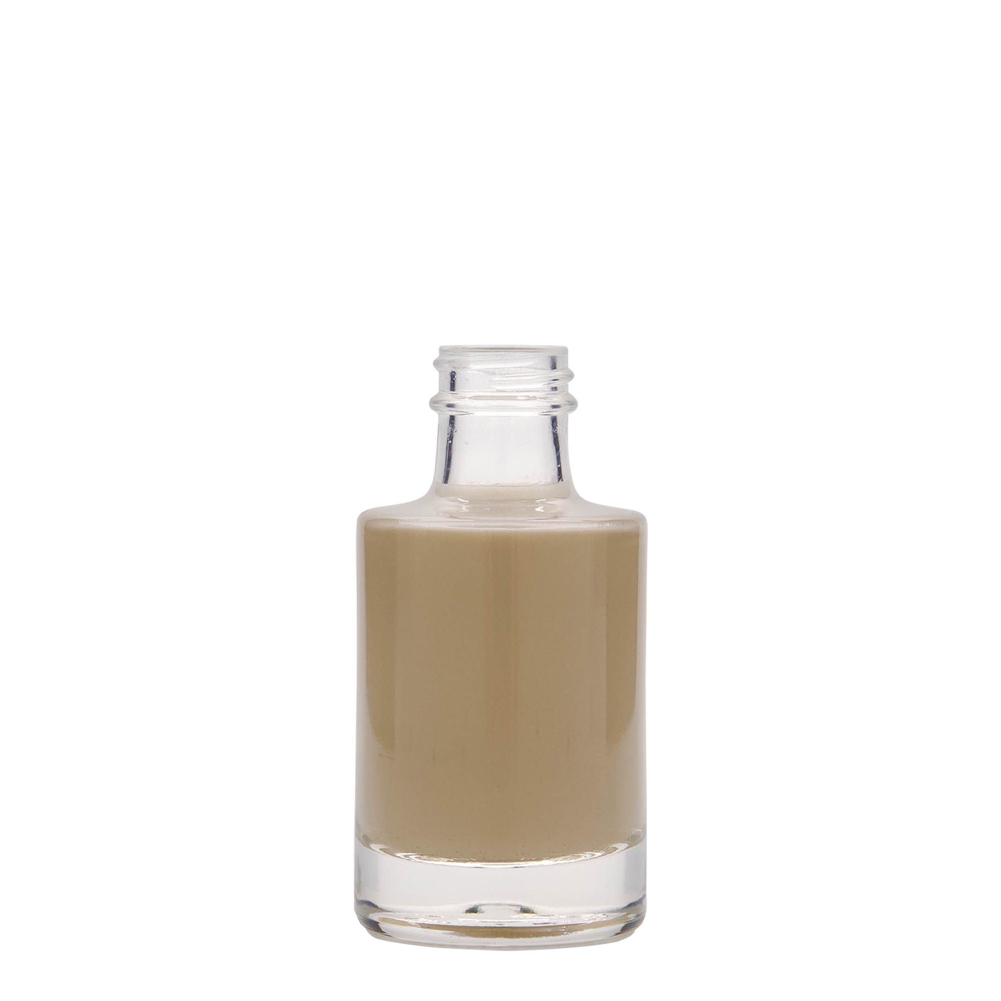Flacon en verre 100 ml « Aventura », ouverture : GPI 28 Flacon en verre 100 ml « Aventura », ouverture : GPI 28