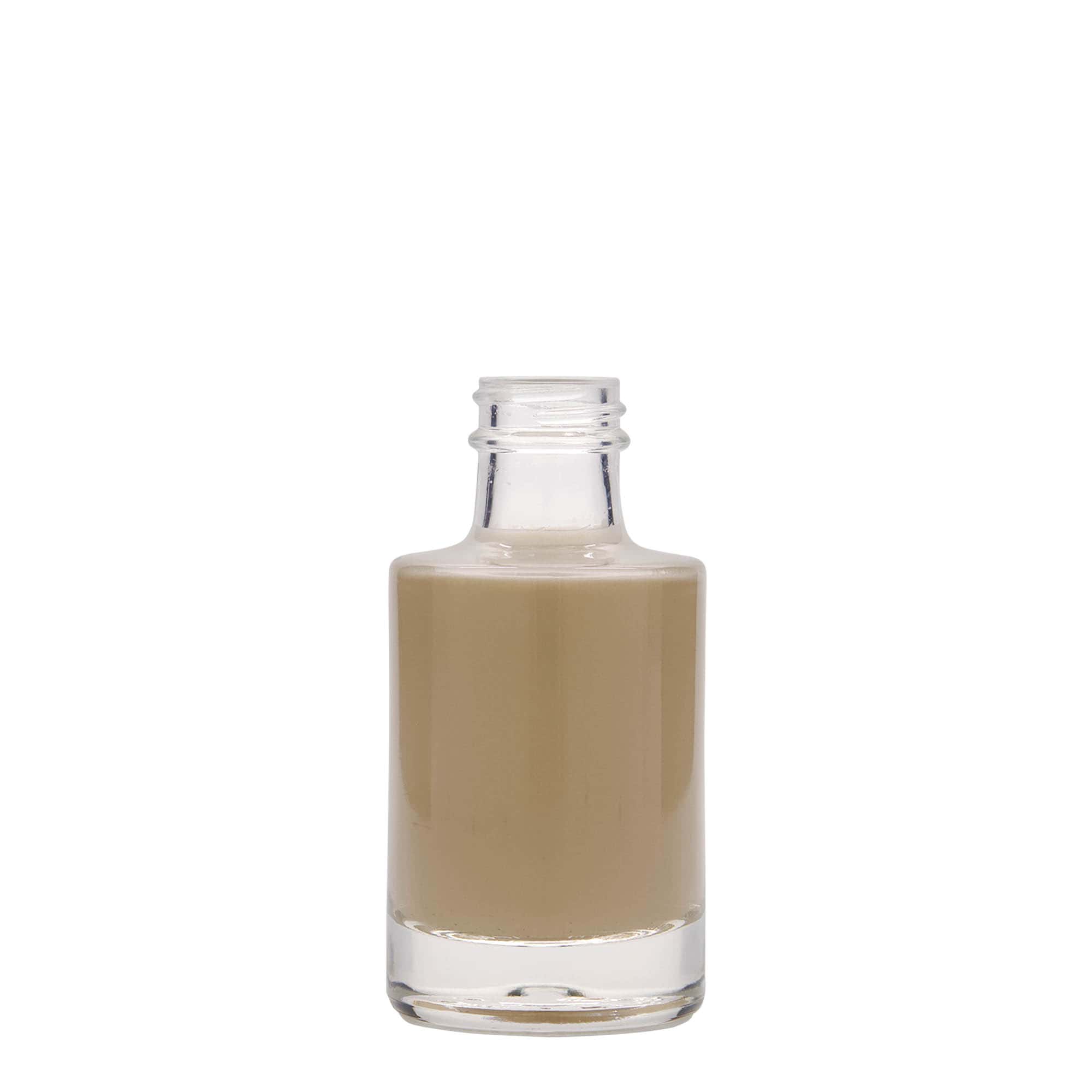 Flacon en verre 100 ml « Aventura », ouverture : GPI 28 Flacon en verre 100 ml « Aventura », ouverture : GPI 28