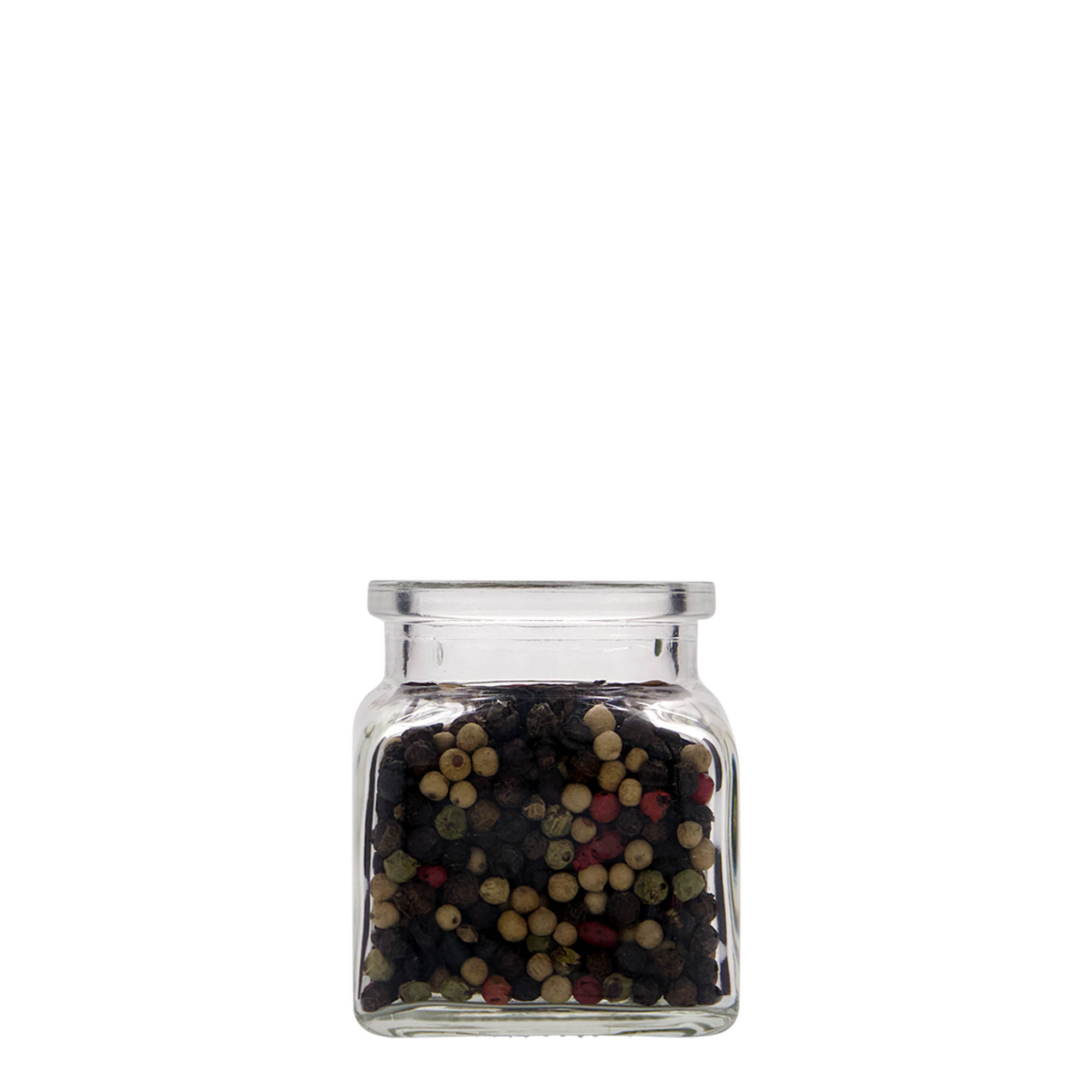 120 ml en verre à bouchon en liège, carré, ouverture : liège 120 ml en verre à bouchon en liège, carré, ouverture : liège